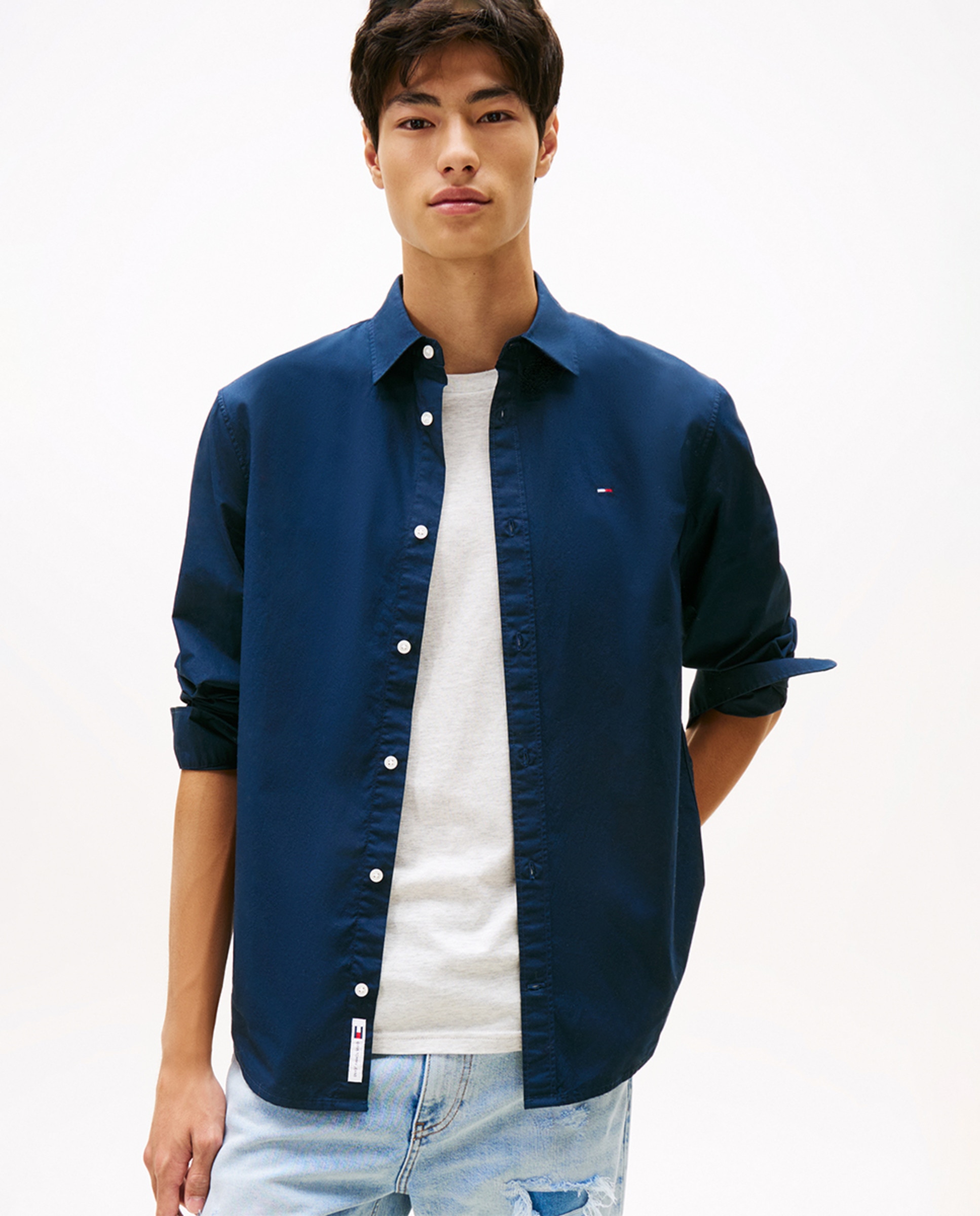 Imagem 0 de Camisa Regular Fit com Manga Comprida