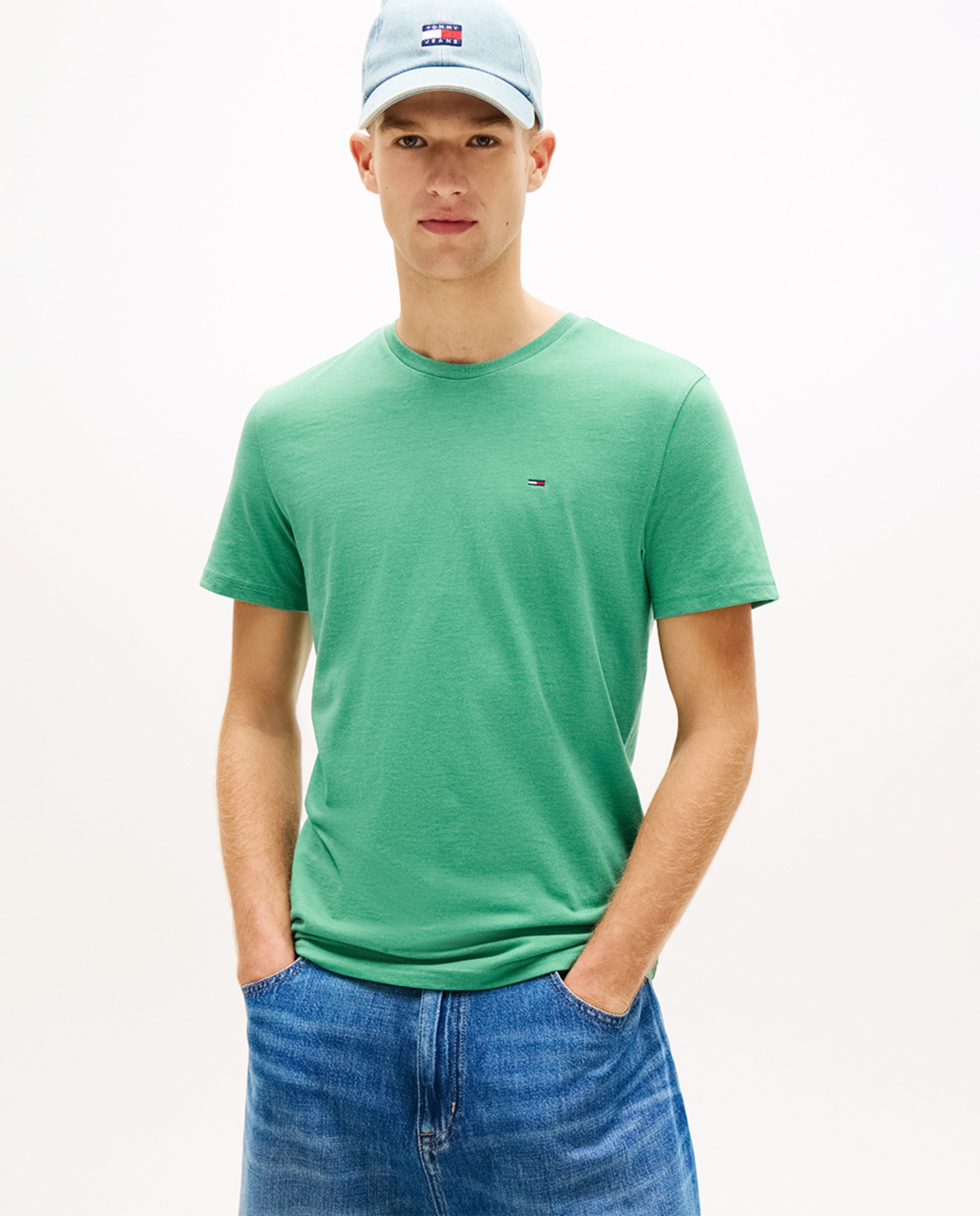 Imagem 0 de T-shirt Extra Slim Fit com Manga Curta