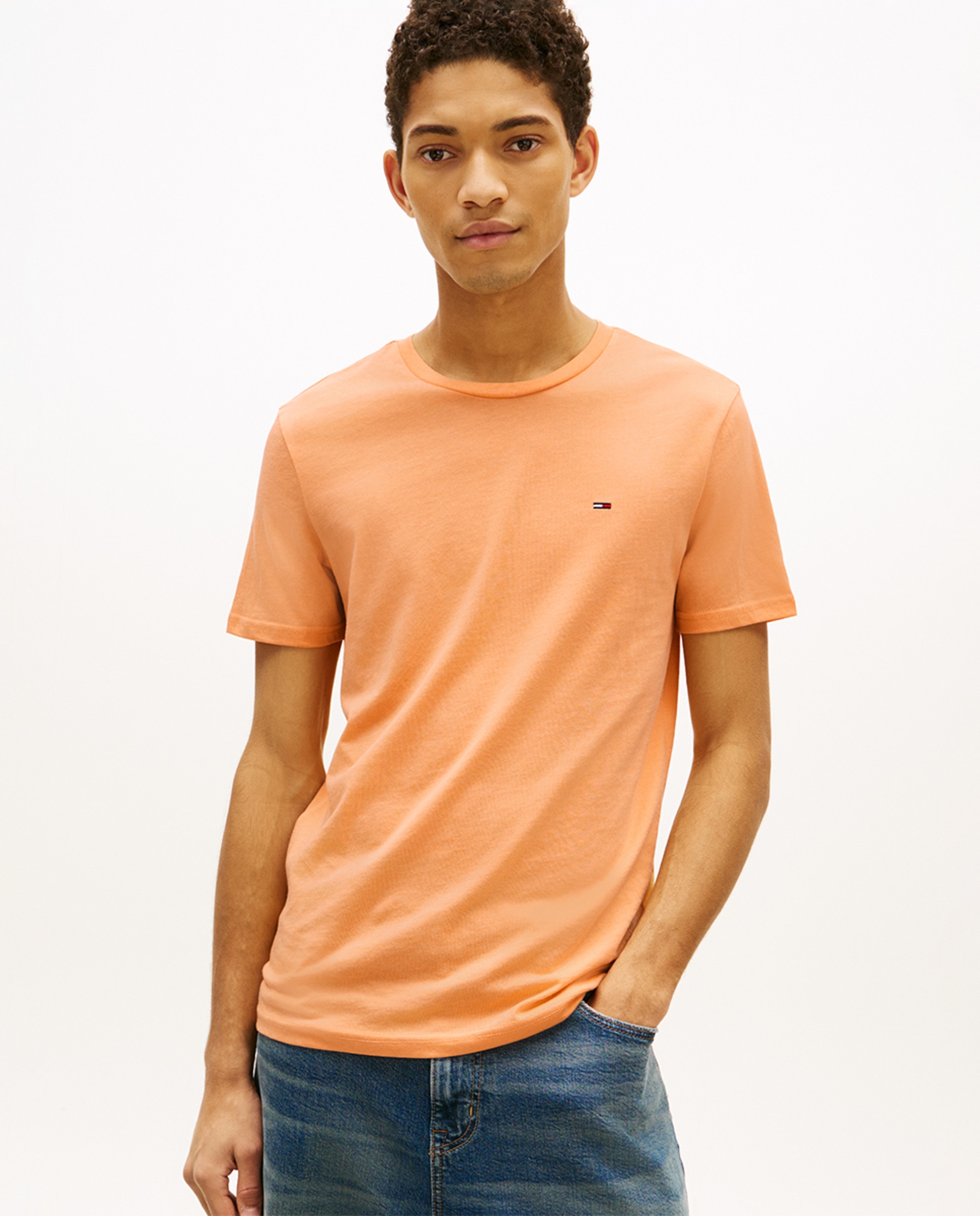 Imagem 0 de T-shirt Extra Slim Fit com Manga Curta