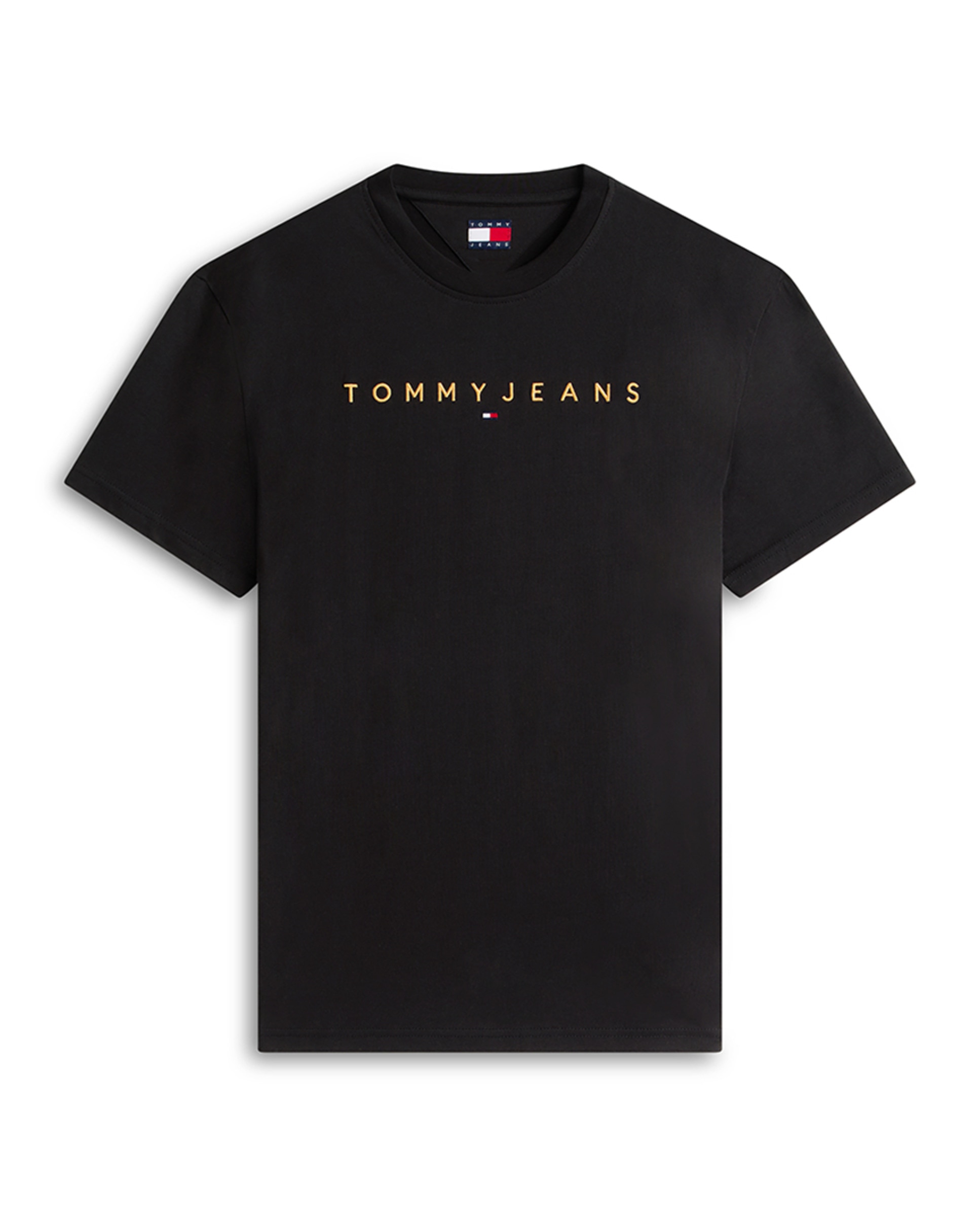 Camiseta de hombre regular fit de manga corta - Tommy Jeans - Negro Negro-4