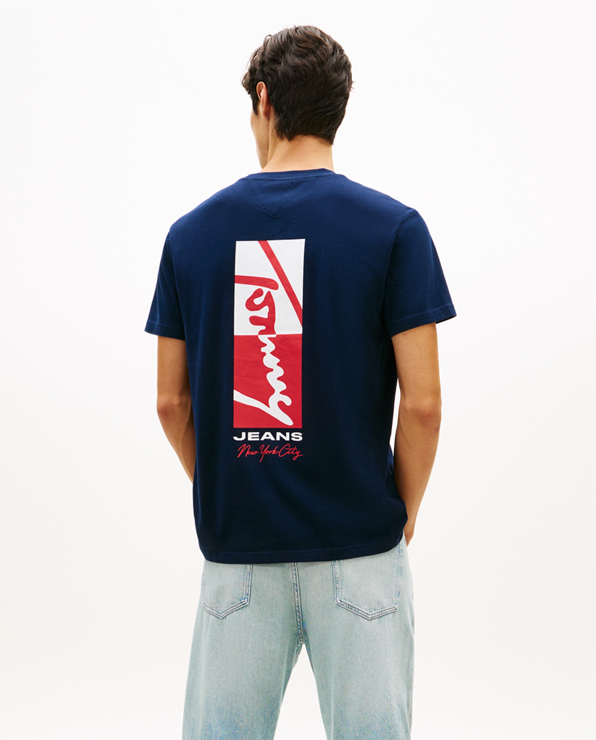 T-shirt Regular Fit de Manga Curta Azul-marinho-2