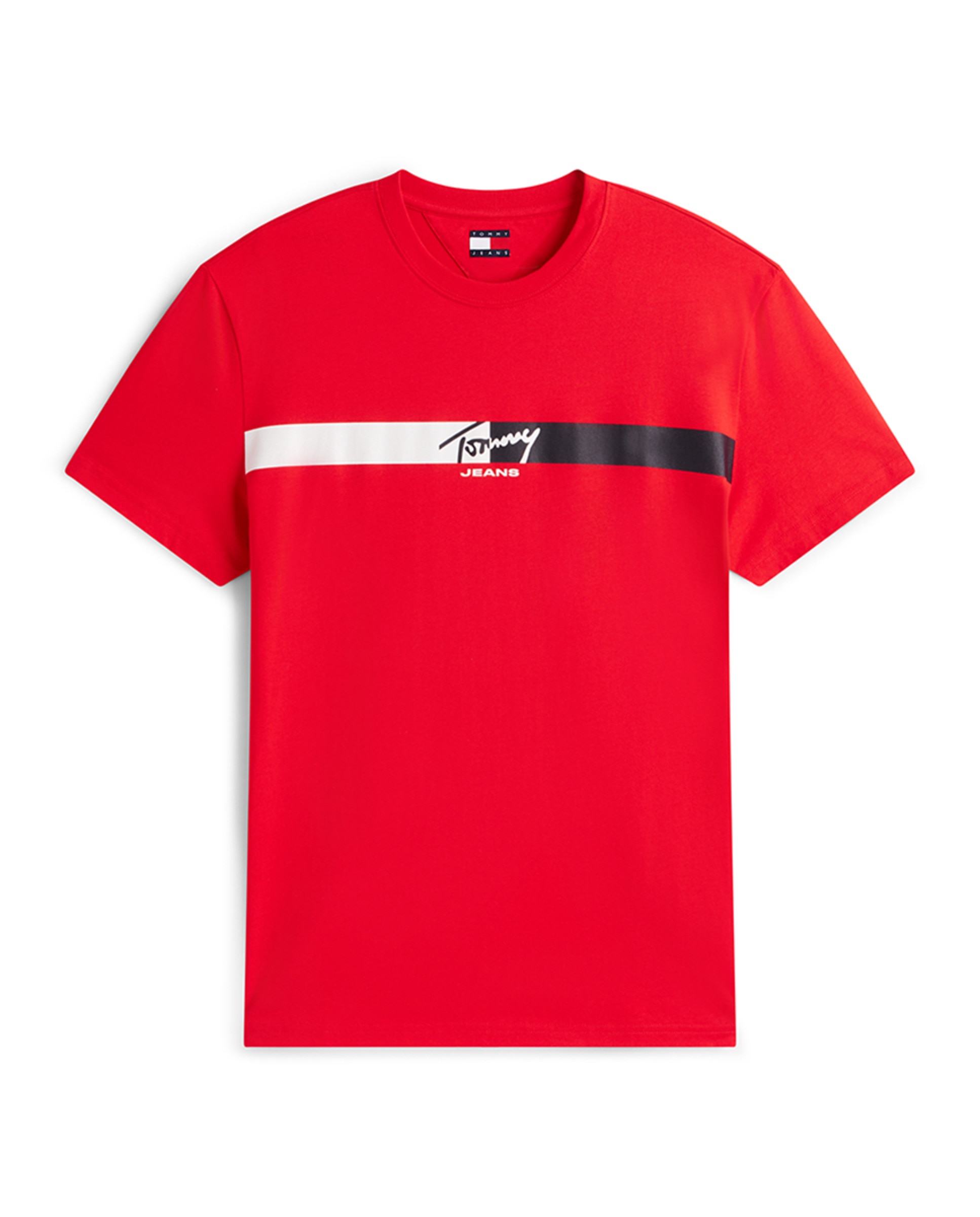 T-shirt Regular Fit de Manga Curta Vermelho-4