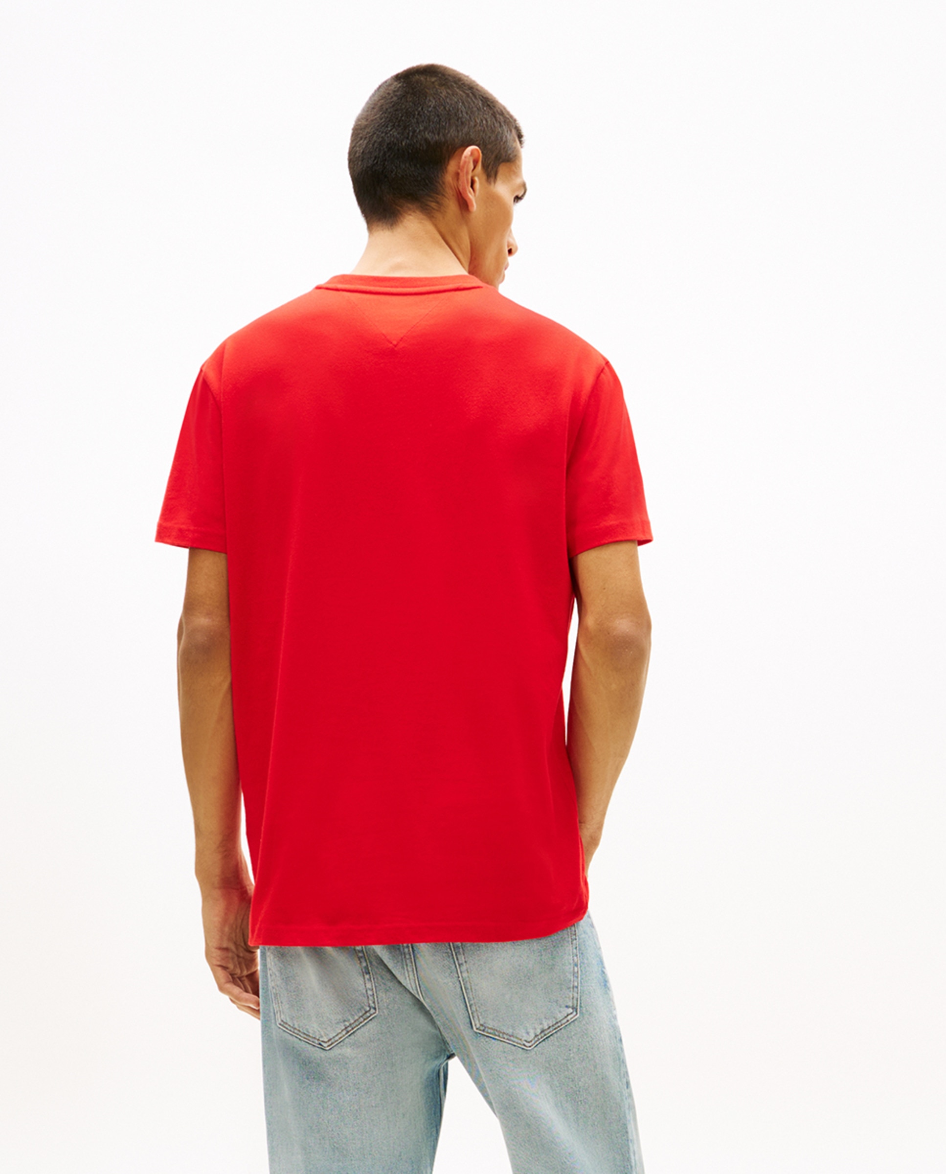 T-shirt Regular Fit de Manga Curta Vermelho-2