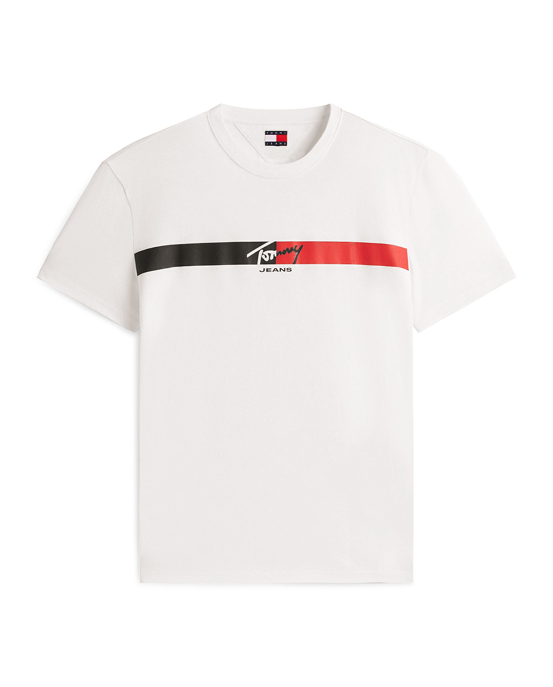 T-shirt Regular Fit de Manga Curta Branco-4