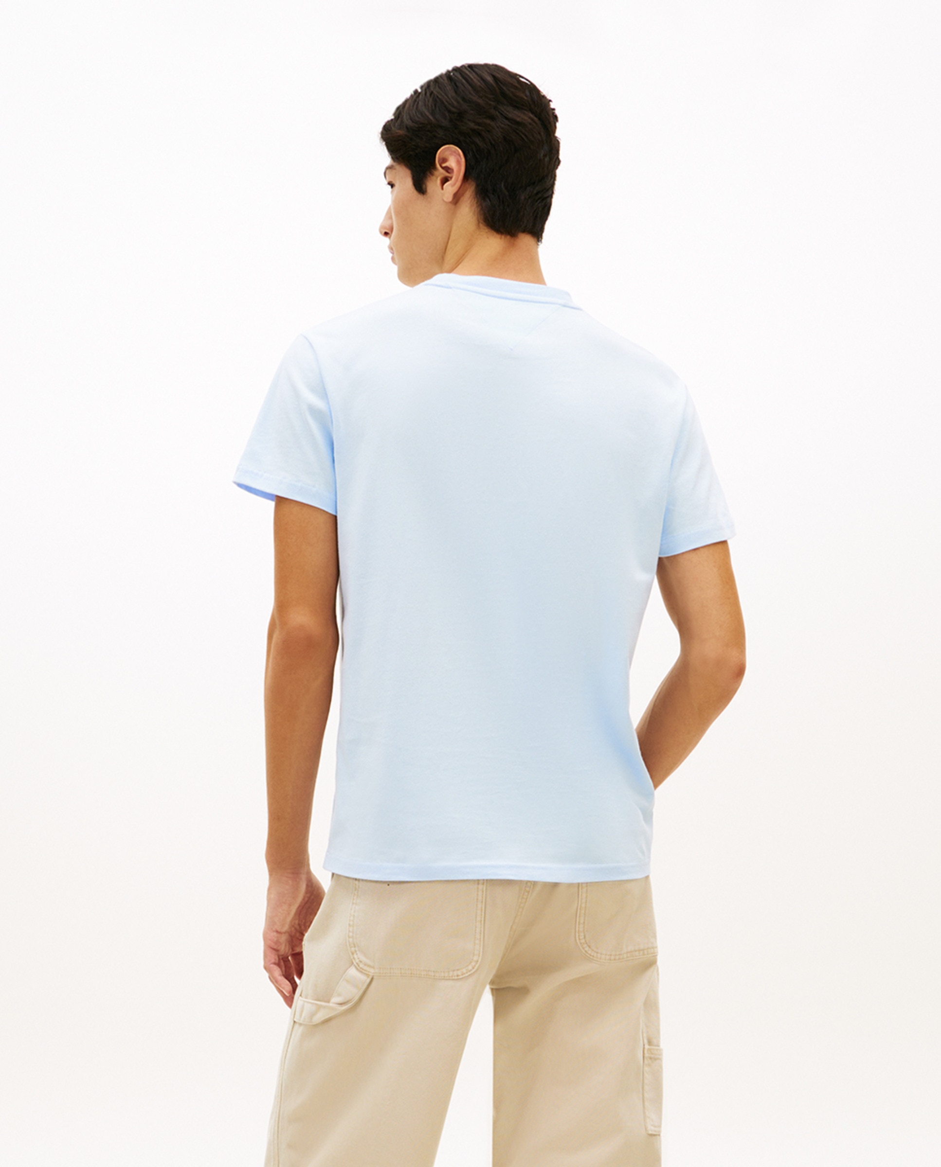 T-shirt Regular Fit de Manga Curta Azul-claro-2