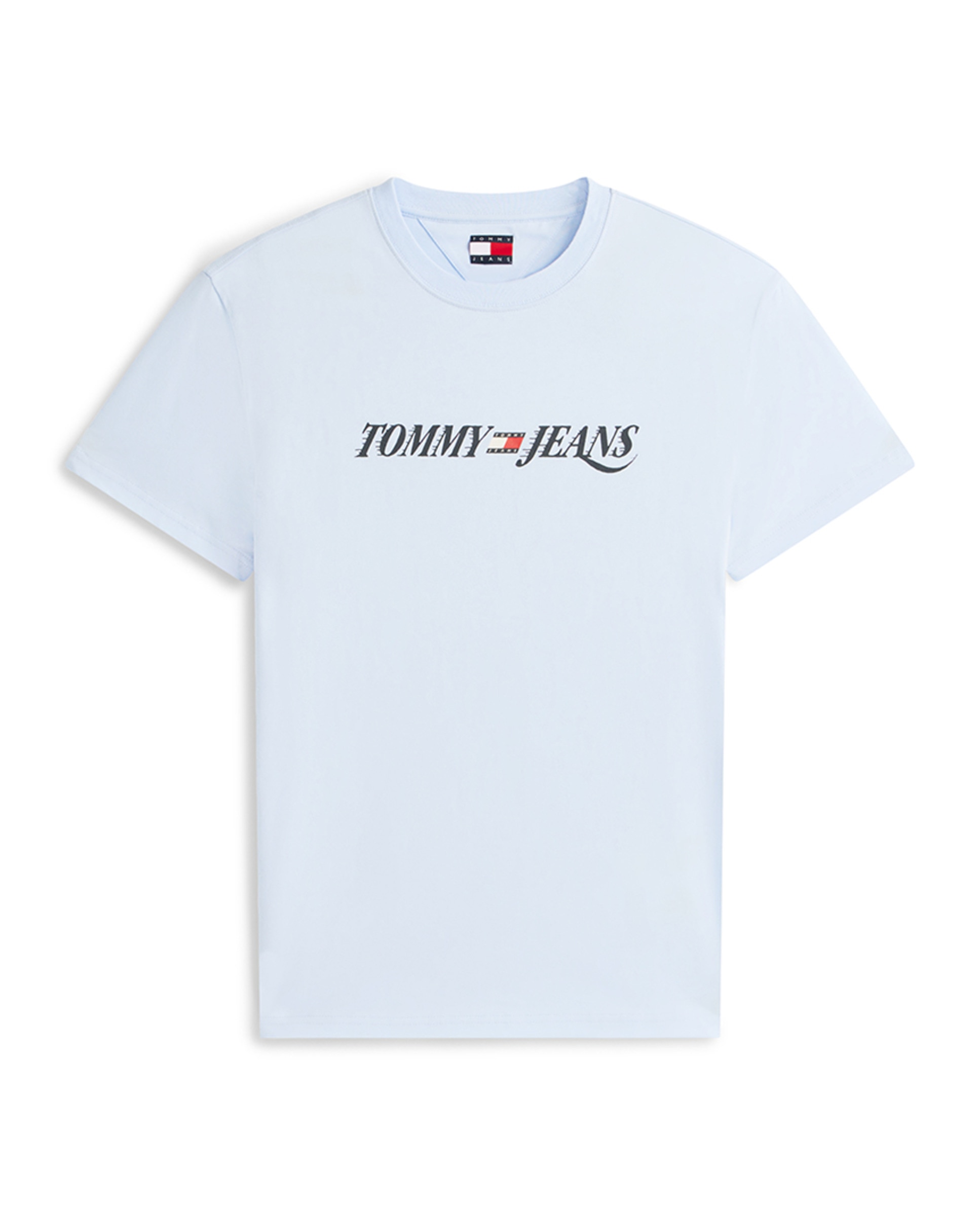 T-shirt Regular Fit de Manga Curta Azul-claro-4