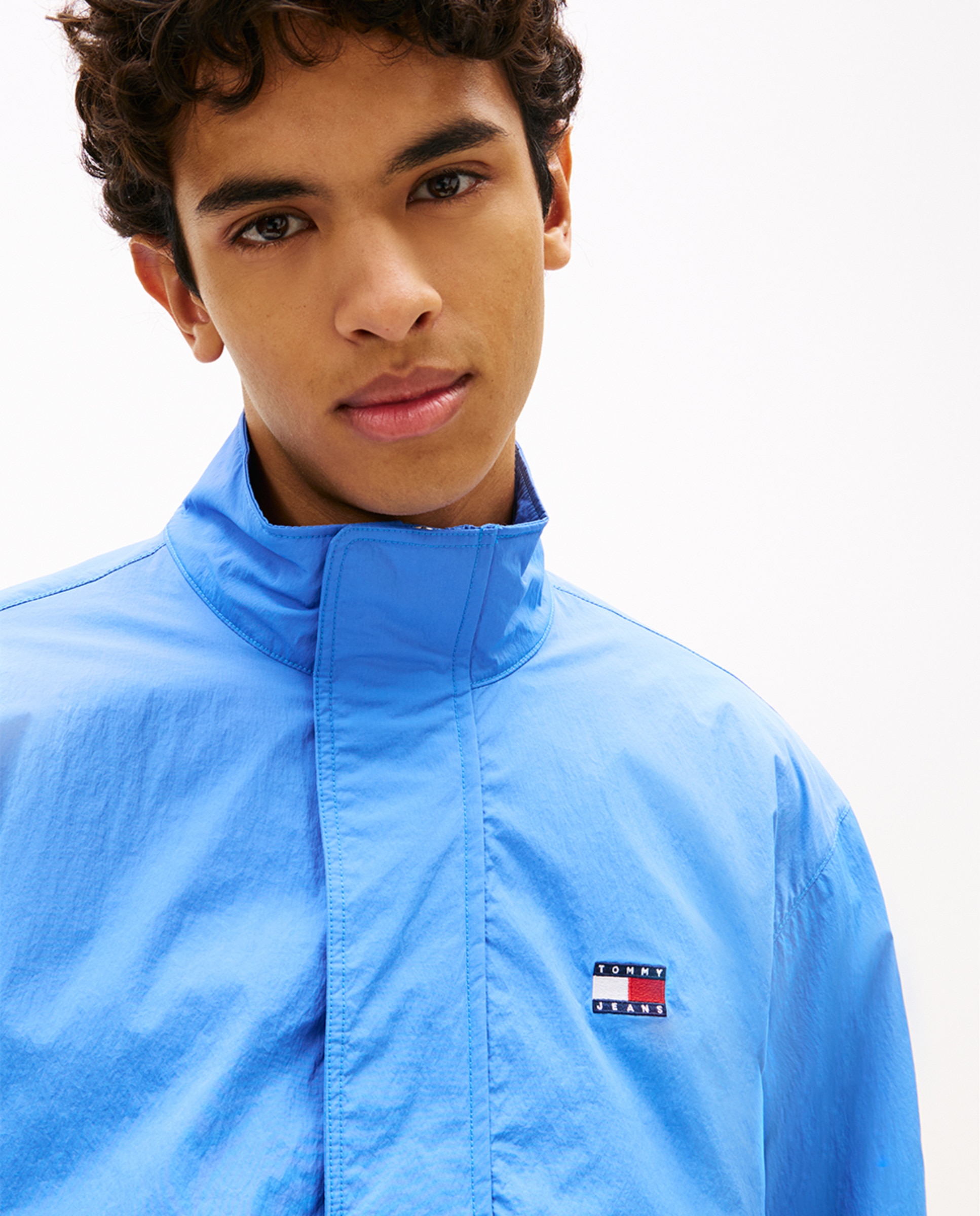 Casaco Tipo Blusão Bomber Regular Fit Azul-3