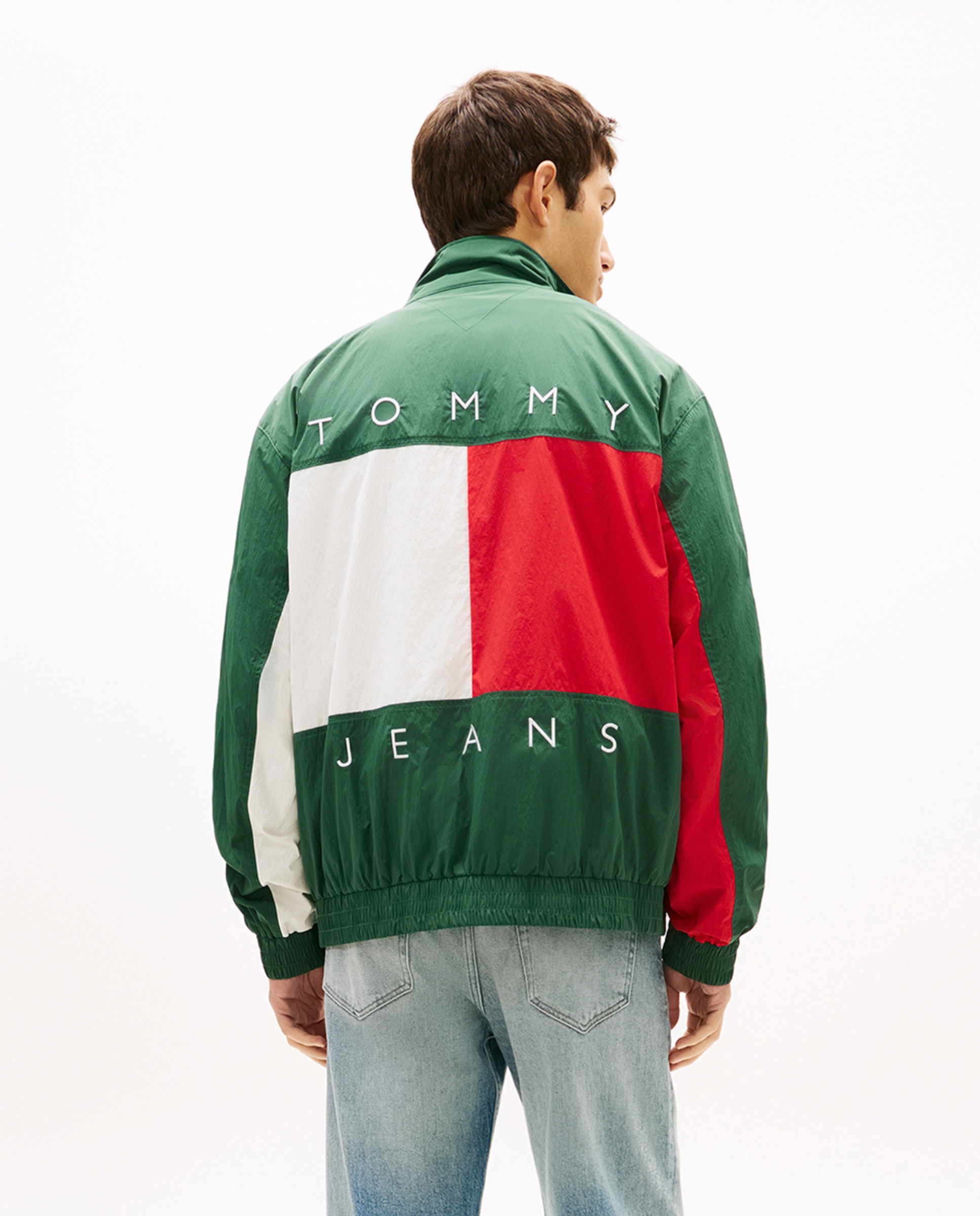 Casaco Tipo Blusão Bomber Regular Fit Verde-escuro-2