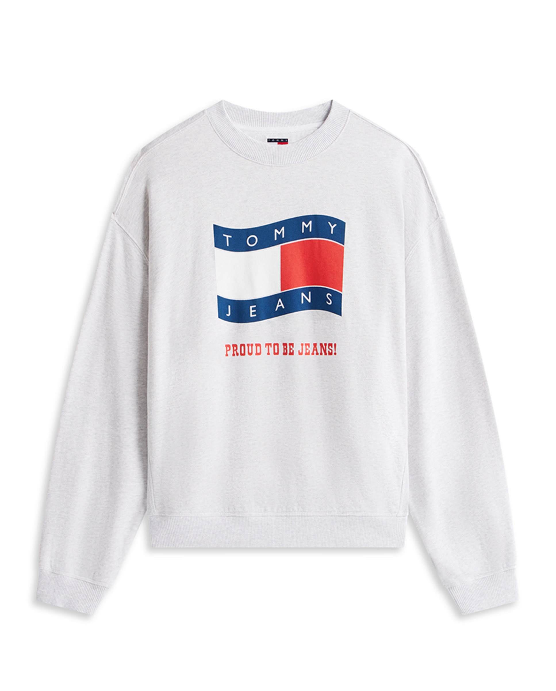 Sweatshirt de Gola Redonda 90s Fit Cinzento-claro-4