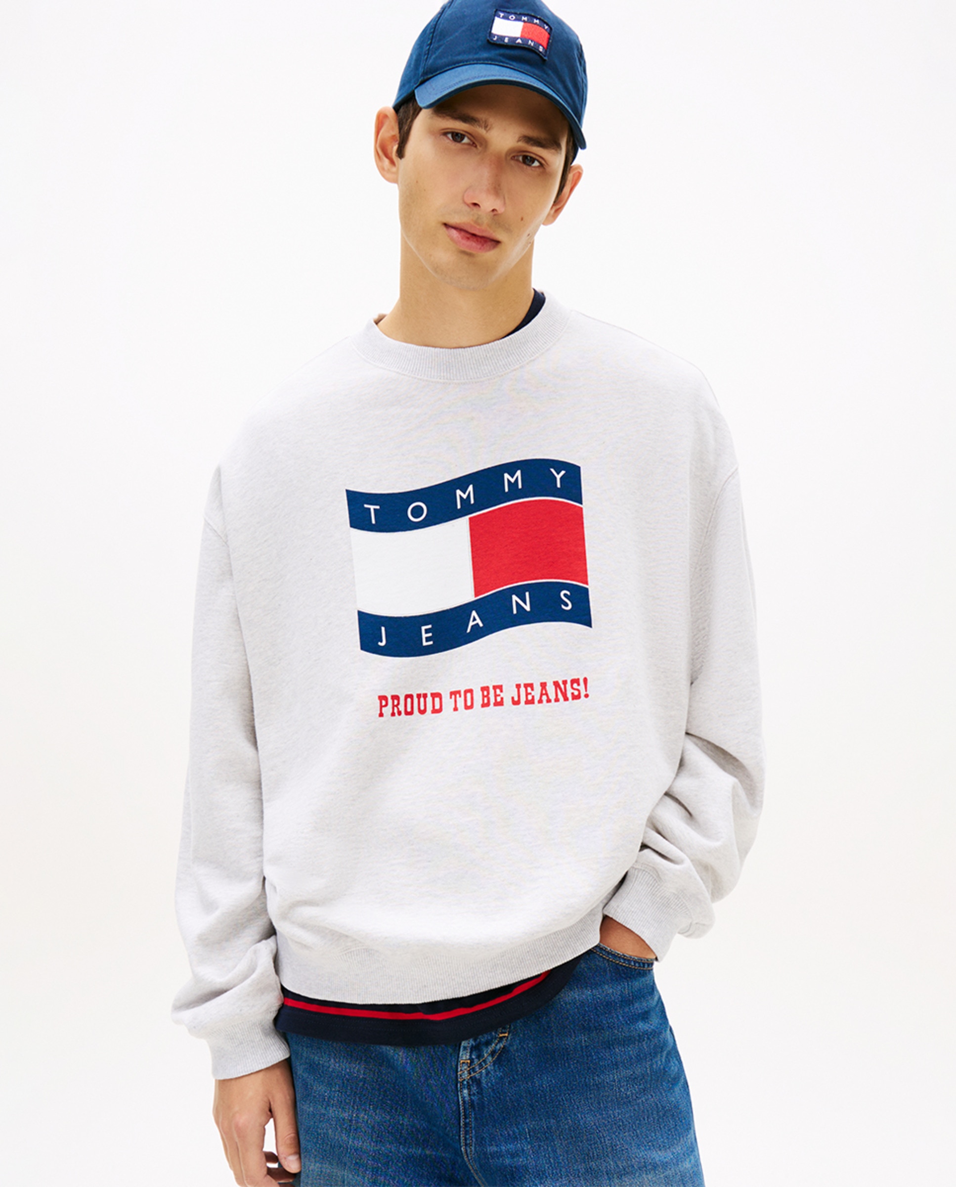 Imagem 0 de Sweatshirt de Gola Redonda 90s Fit