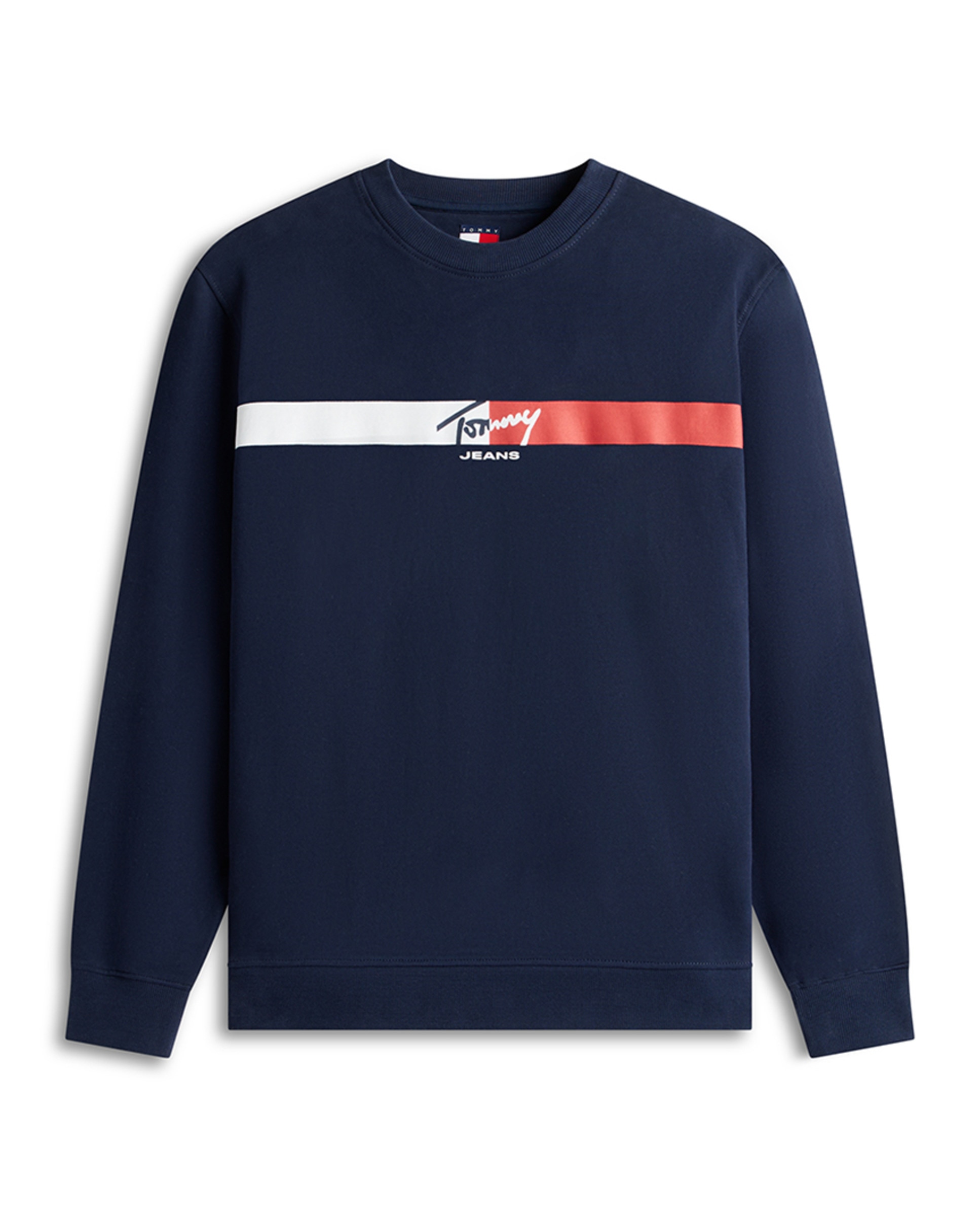 Sweatshirt Regular Fit sem Capuz Azul-marinho-4