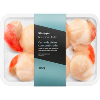 Carne de Vieira 6/8 Peças embalagem 300 g - El Corte Inglés Selection