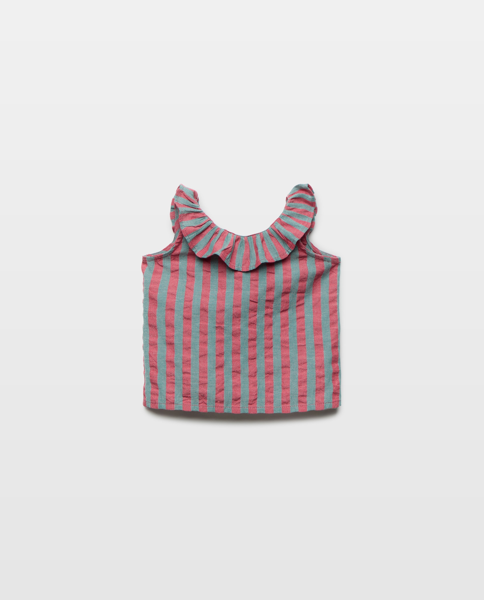 Imagen 0 de Blusa bebé niña rayas set