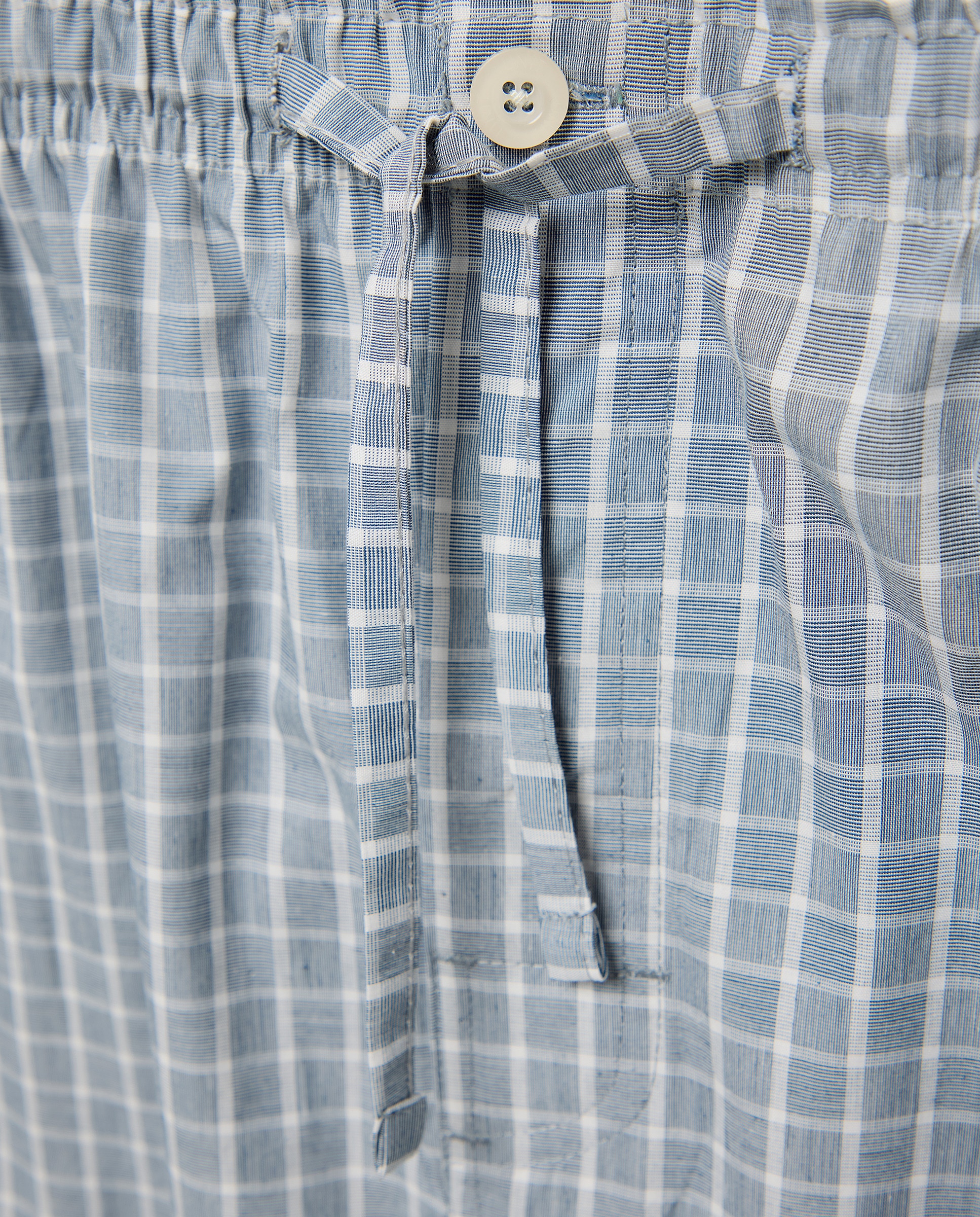 Pijama hombre combinado camiseta y pantalón largo algodón Azul marino-4