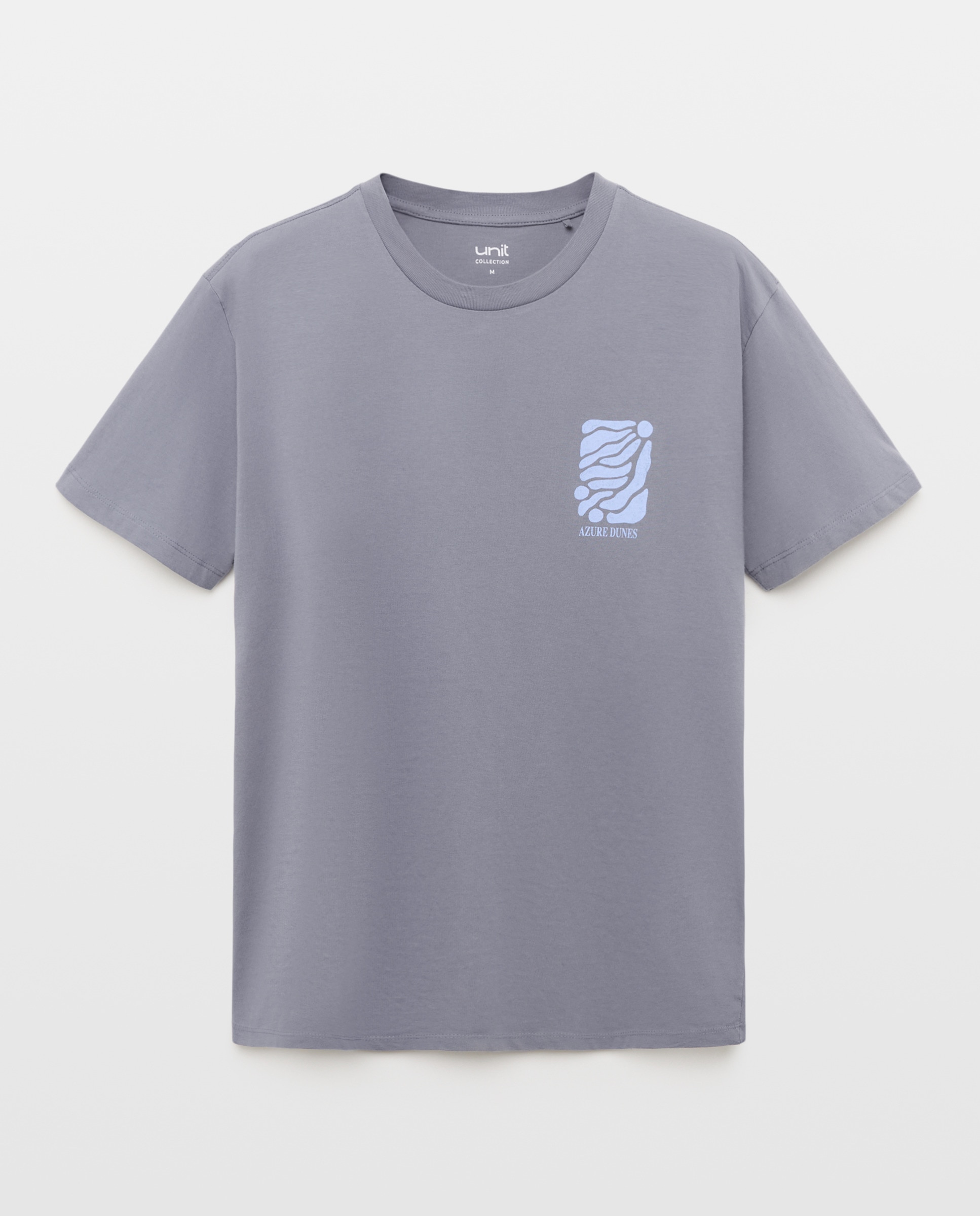 Camiseta de hombre manga corta AZURE DUNES 400 Azul-4