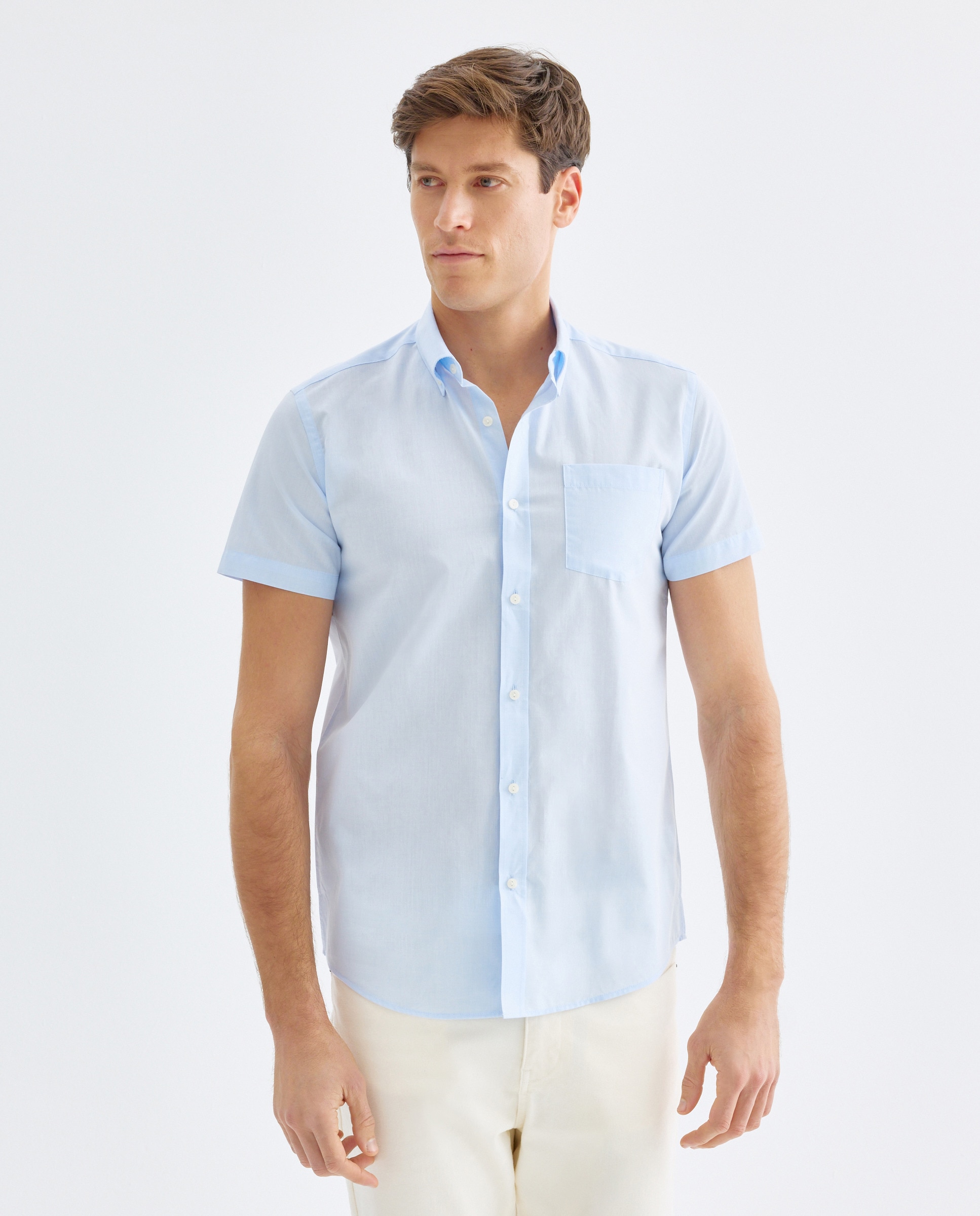 Imagen 0 de Camisa sport manga corta hombre fácil plancha
