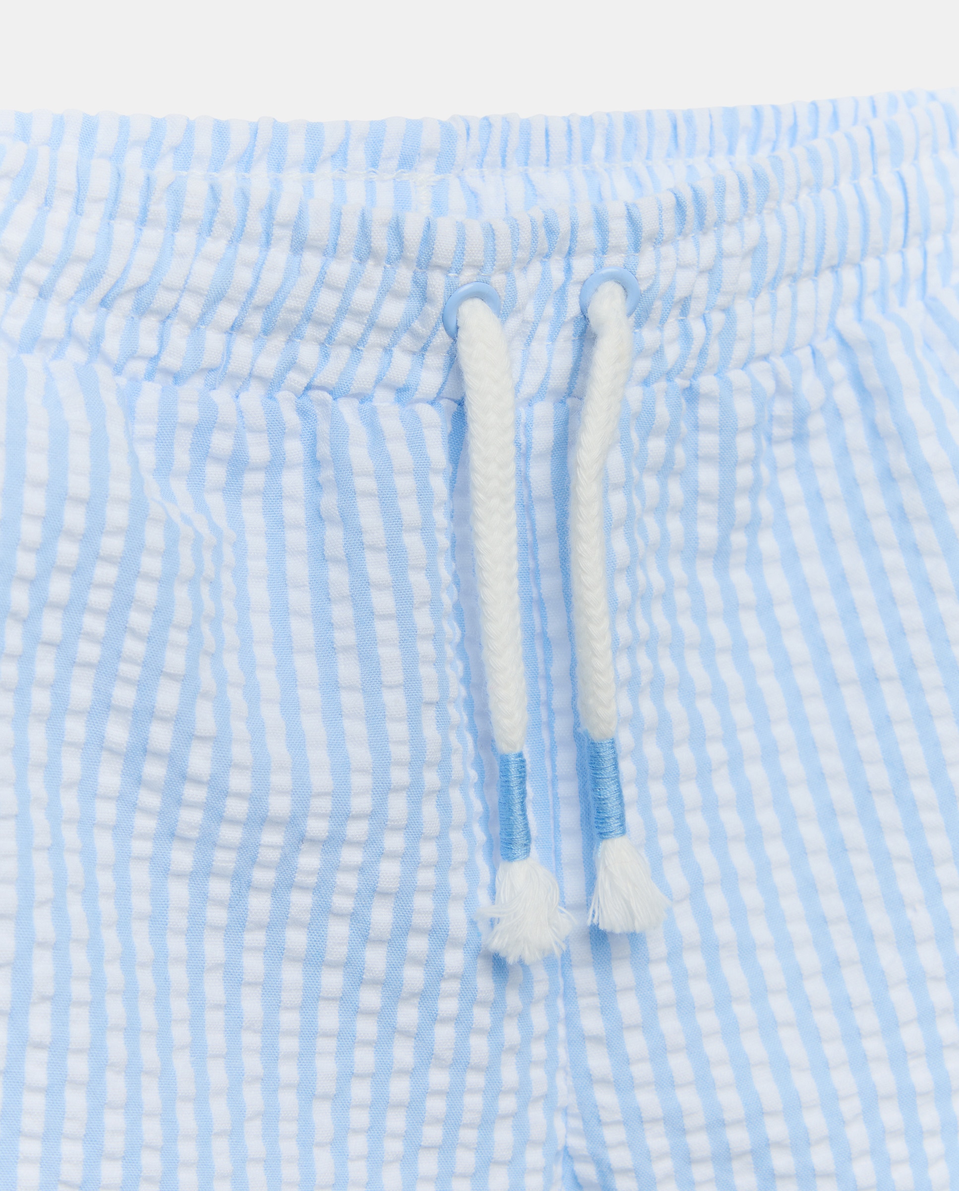 Conjunto de Algodão de Bebé Azul-3
