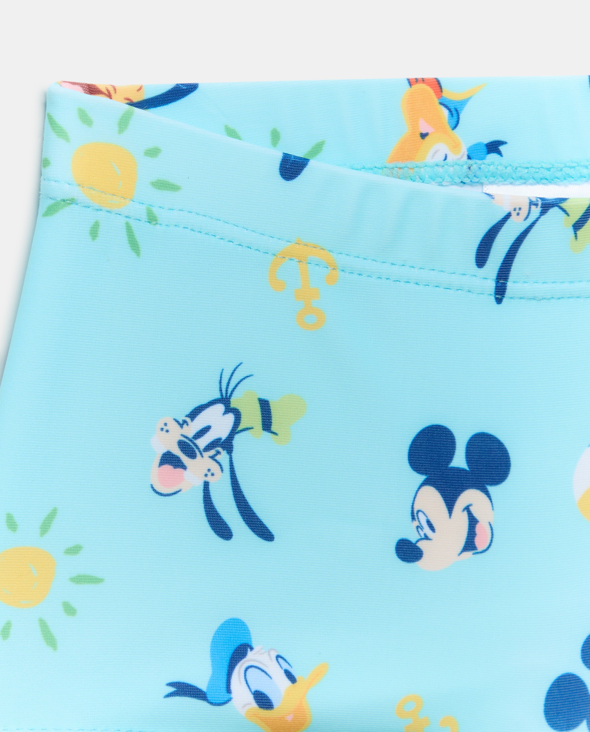 Conjunto de Bebé em Tecido Turco com Estampado Mickey Friends Baby El Corte Inglés Azul-marinho-3