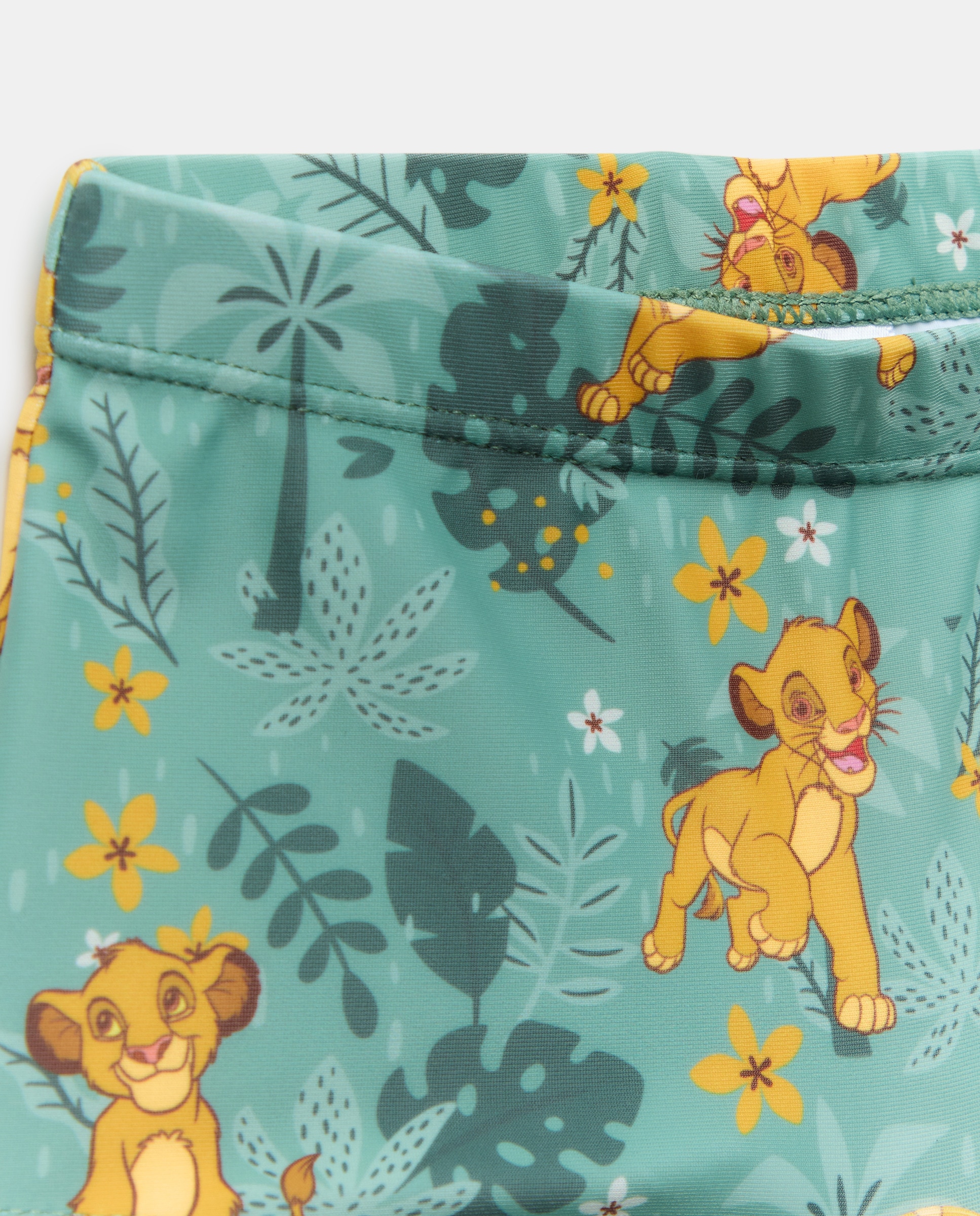 Conjunto de Bebé em Tecido Turco com Estampado O Rei Leão Baby El Corte Inglés Verde-3