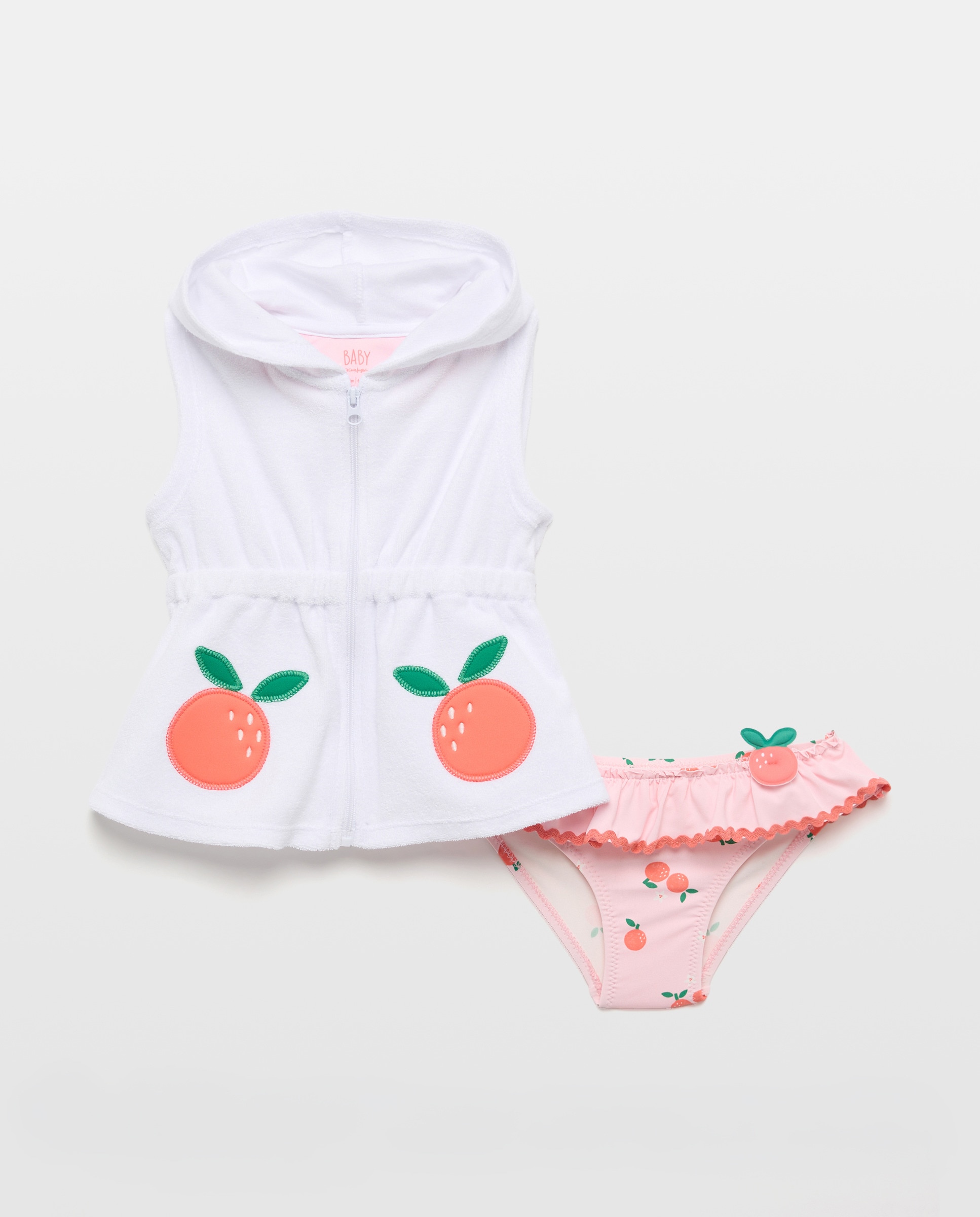 Imagem 0 de Conjunto de Banho de Bebé em Tecido Turco