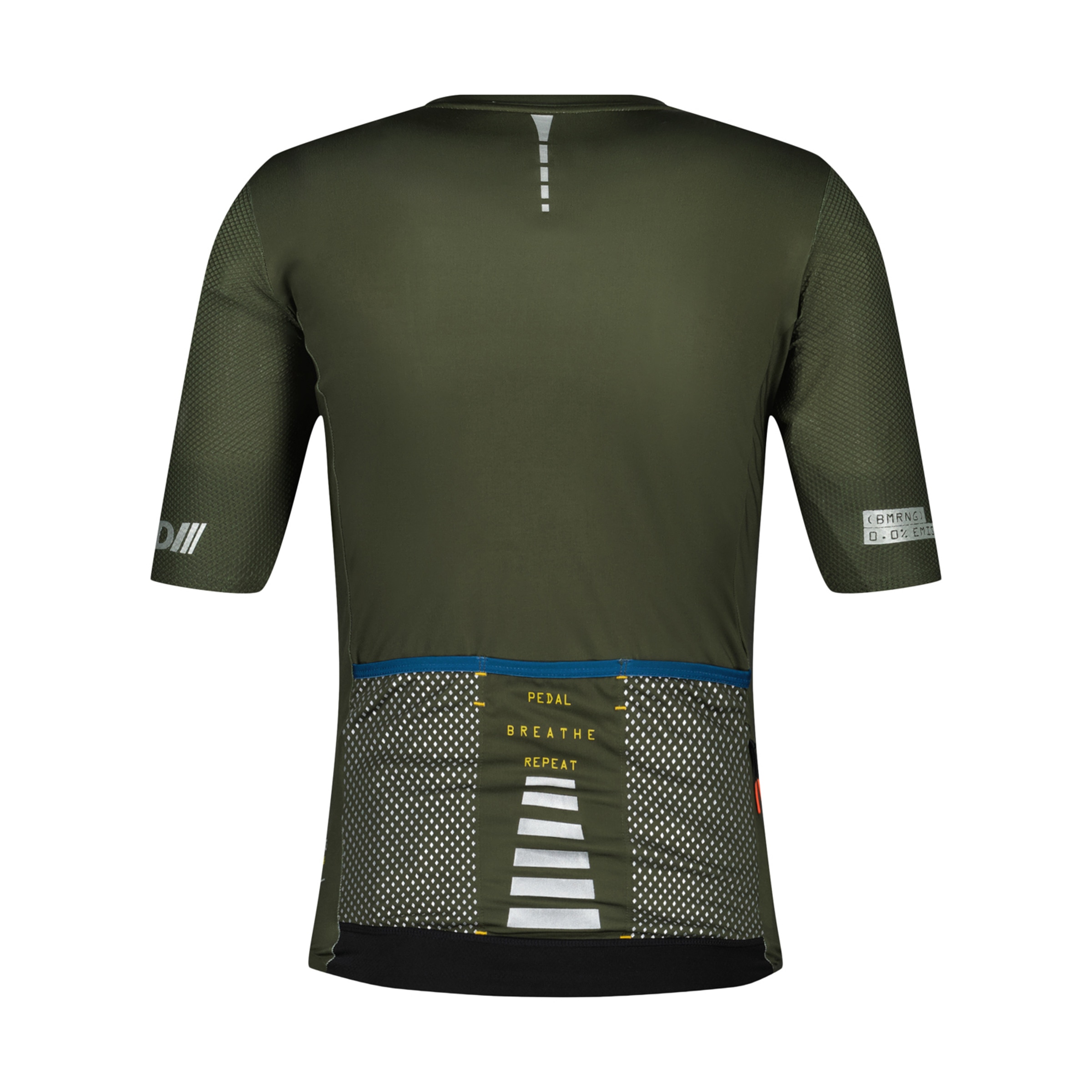 Camisola Desportiva de Ciclismo de Homem Verde-5