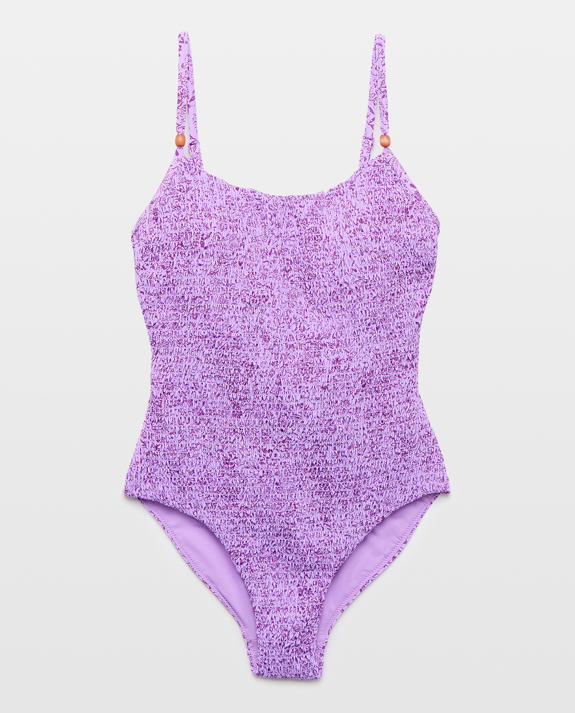 Fato de Banho com Top Vichy 282 Malva-4