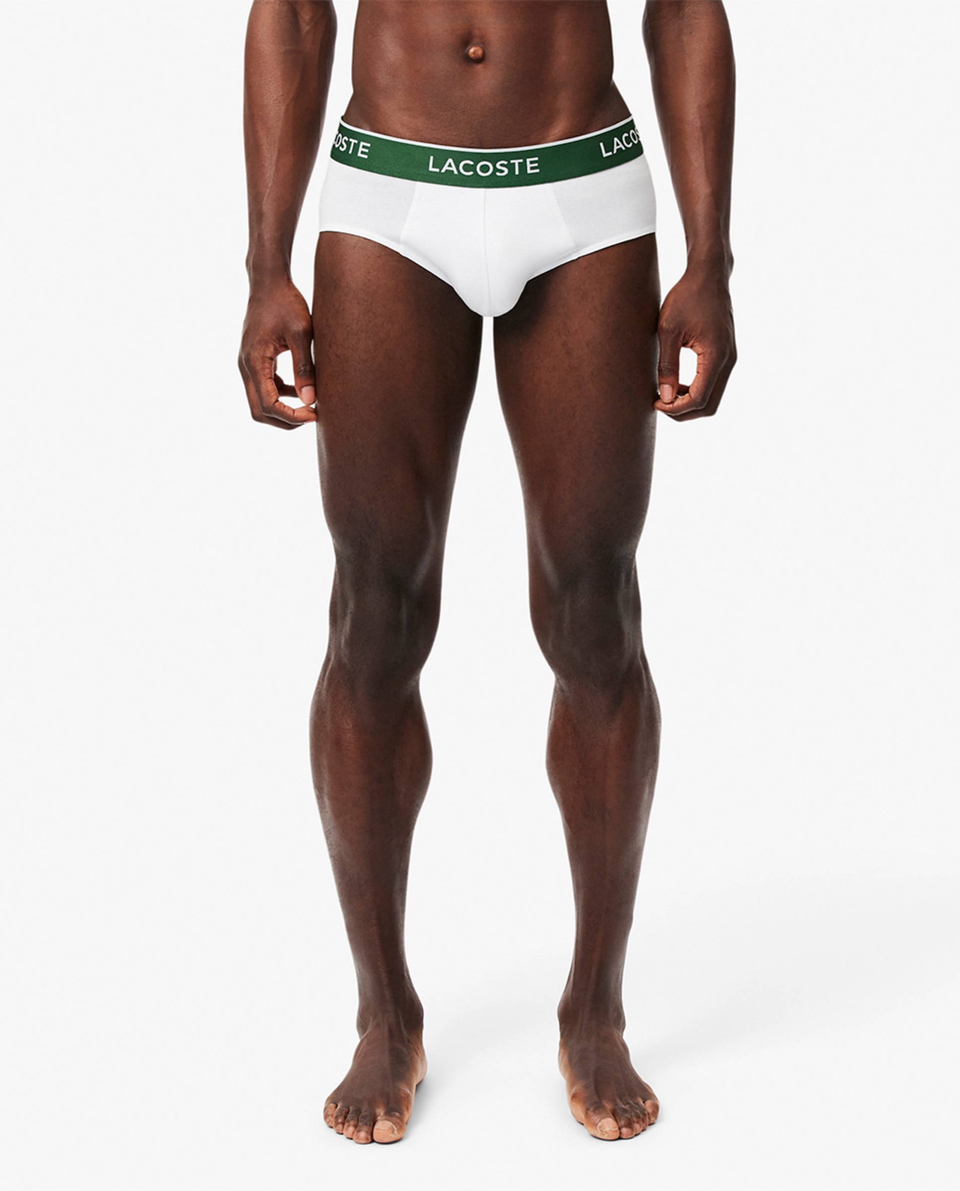 Pack de 3 Boxers de Algodão Monocromáticos com Logótipo na Cintura Multicolor-2