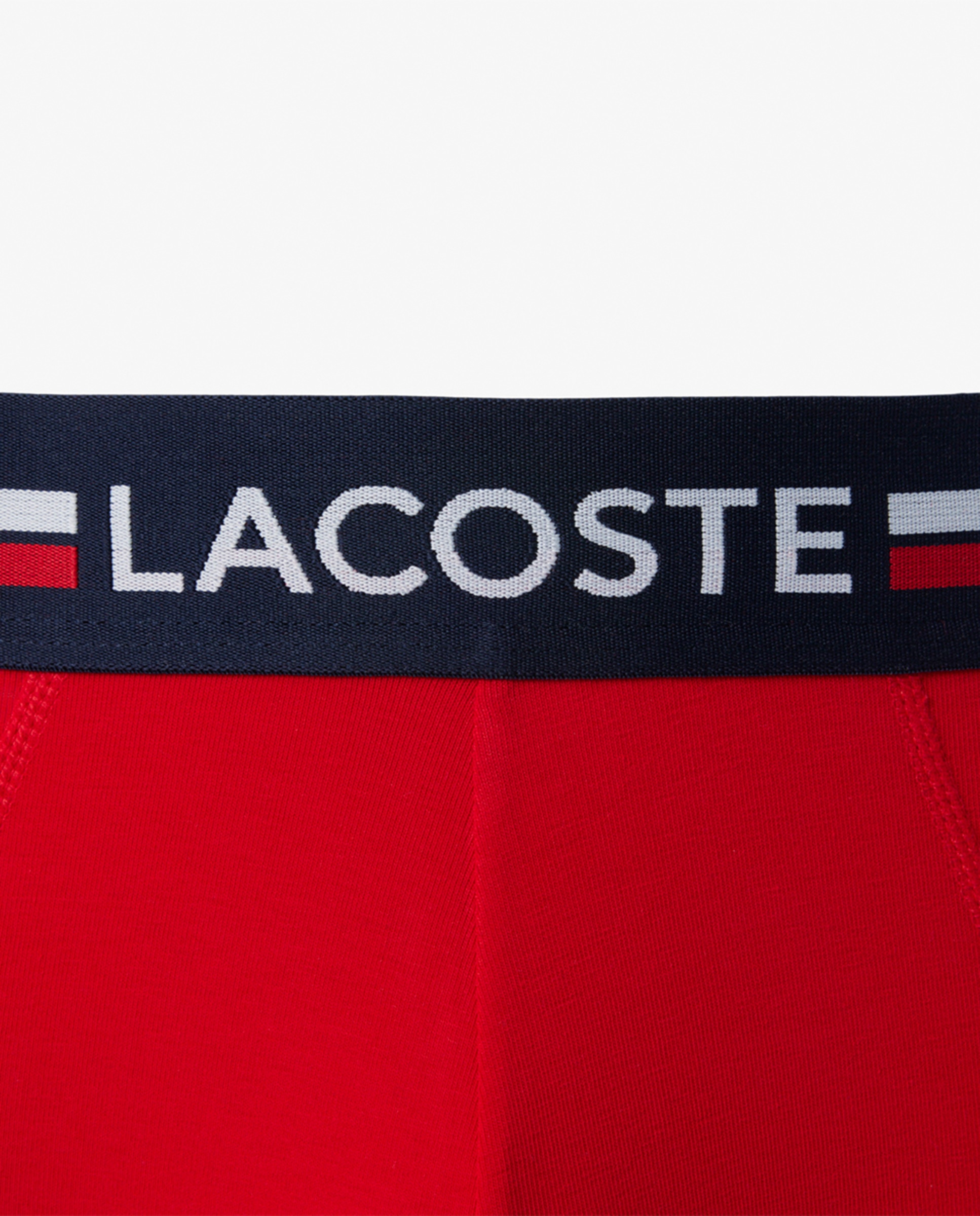 Pack de 3 Boxers de Algodão Monocromáticos com Logótipo na Cintura Multicolor-5