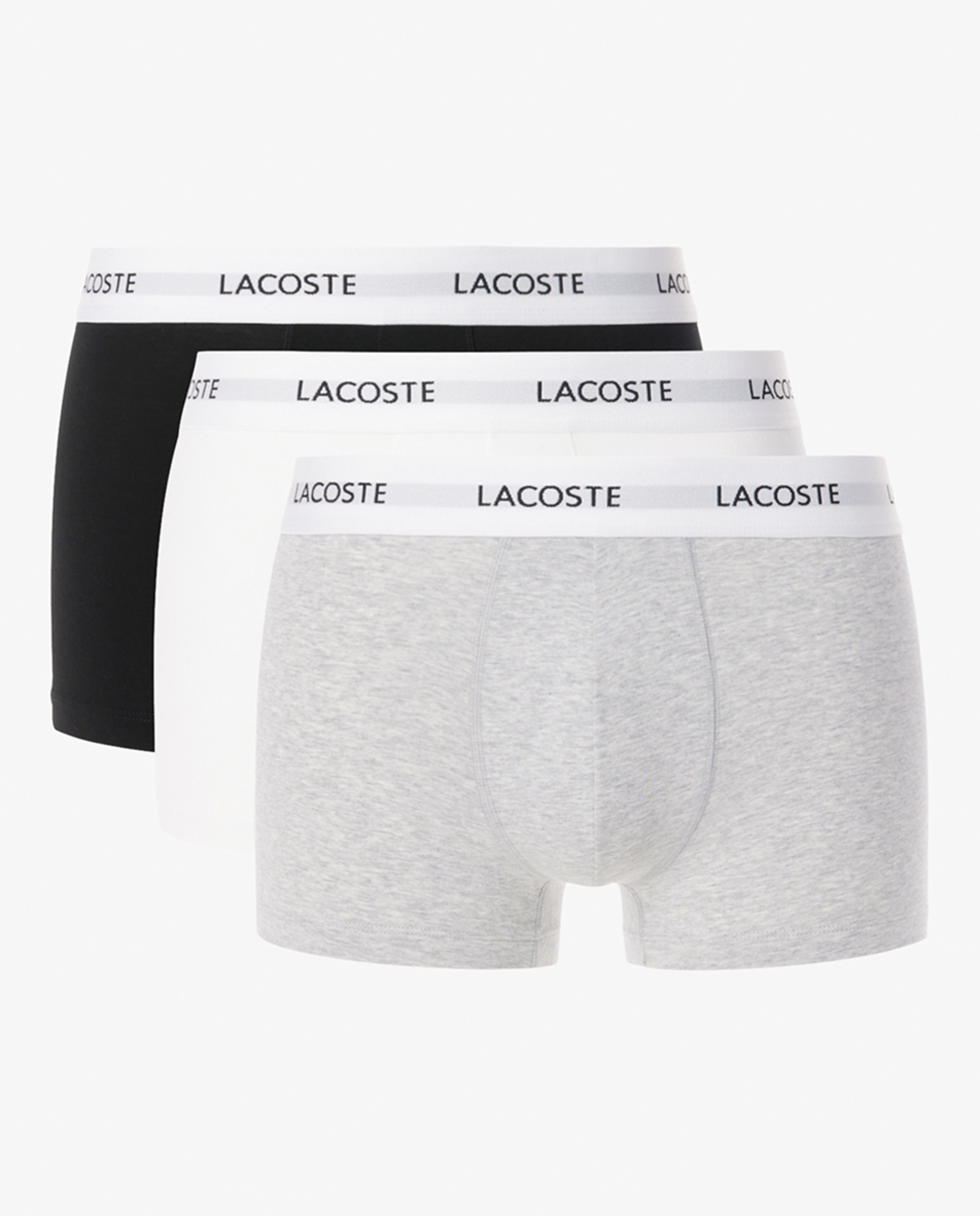 Pack de 3 Boxers de Algodão com Logótipo na Cintura Multicolor-8