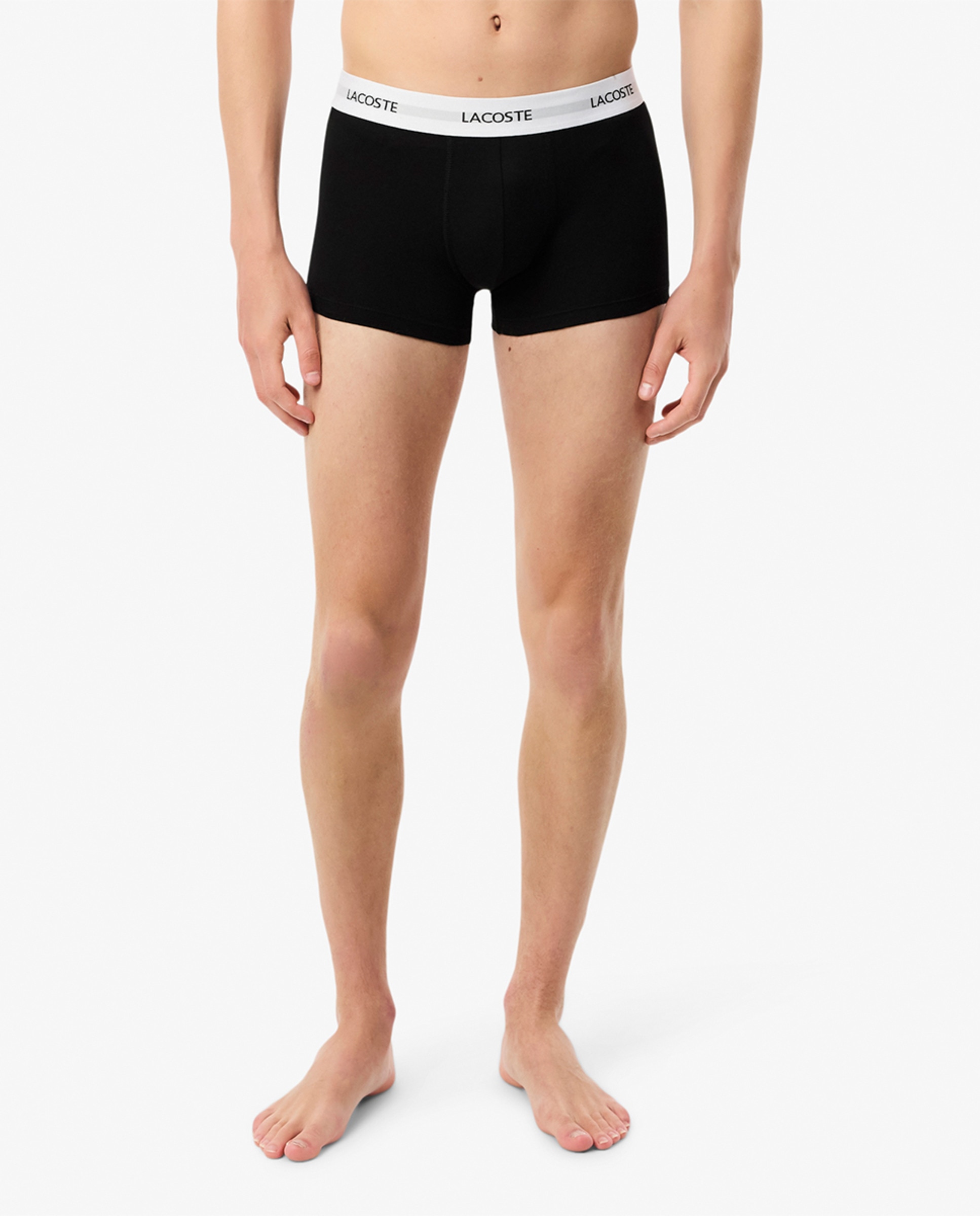 Pack de 3 Boxers de Algodão com Logótipo na Cintura Multicolor-3