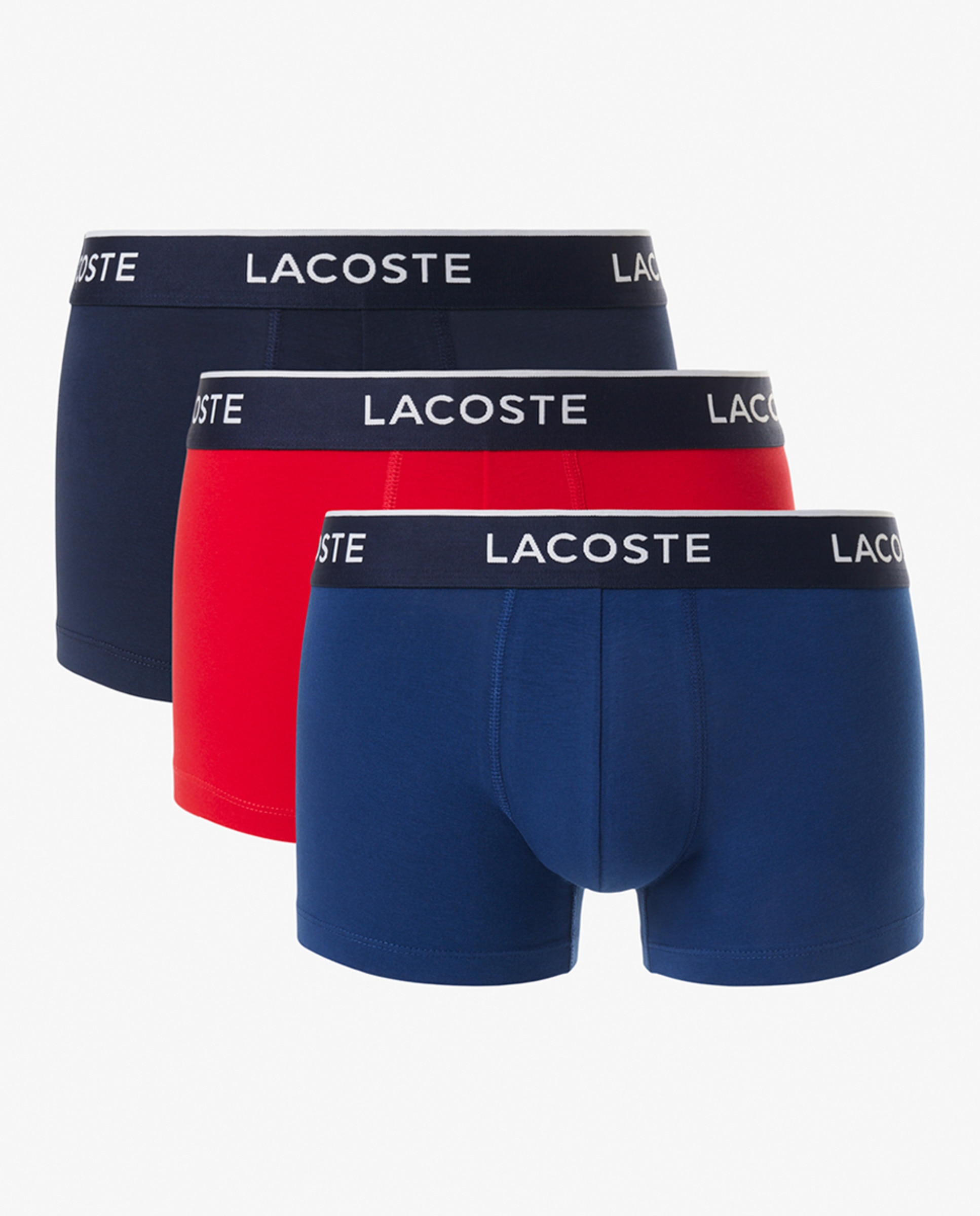 Imagem 0 de Pack de 3 Boxers de Algodão Elástico com Logótipo na Cintura