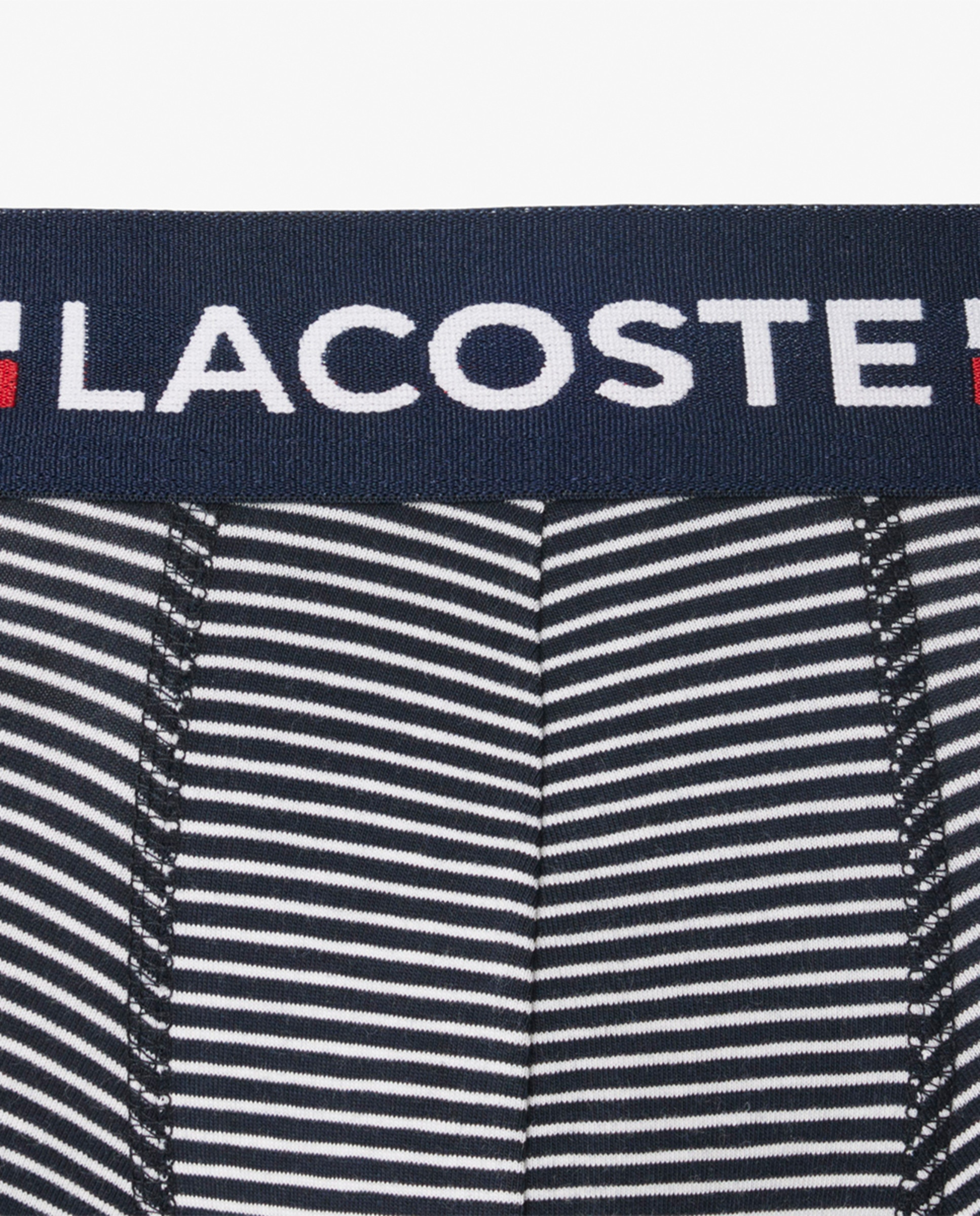 Pack de 3 Boxers de Algodão Elástico com Logótipo na Cintura Multicolor-3