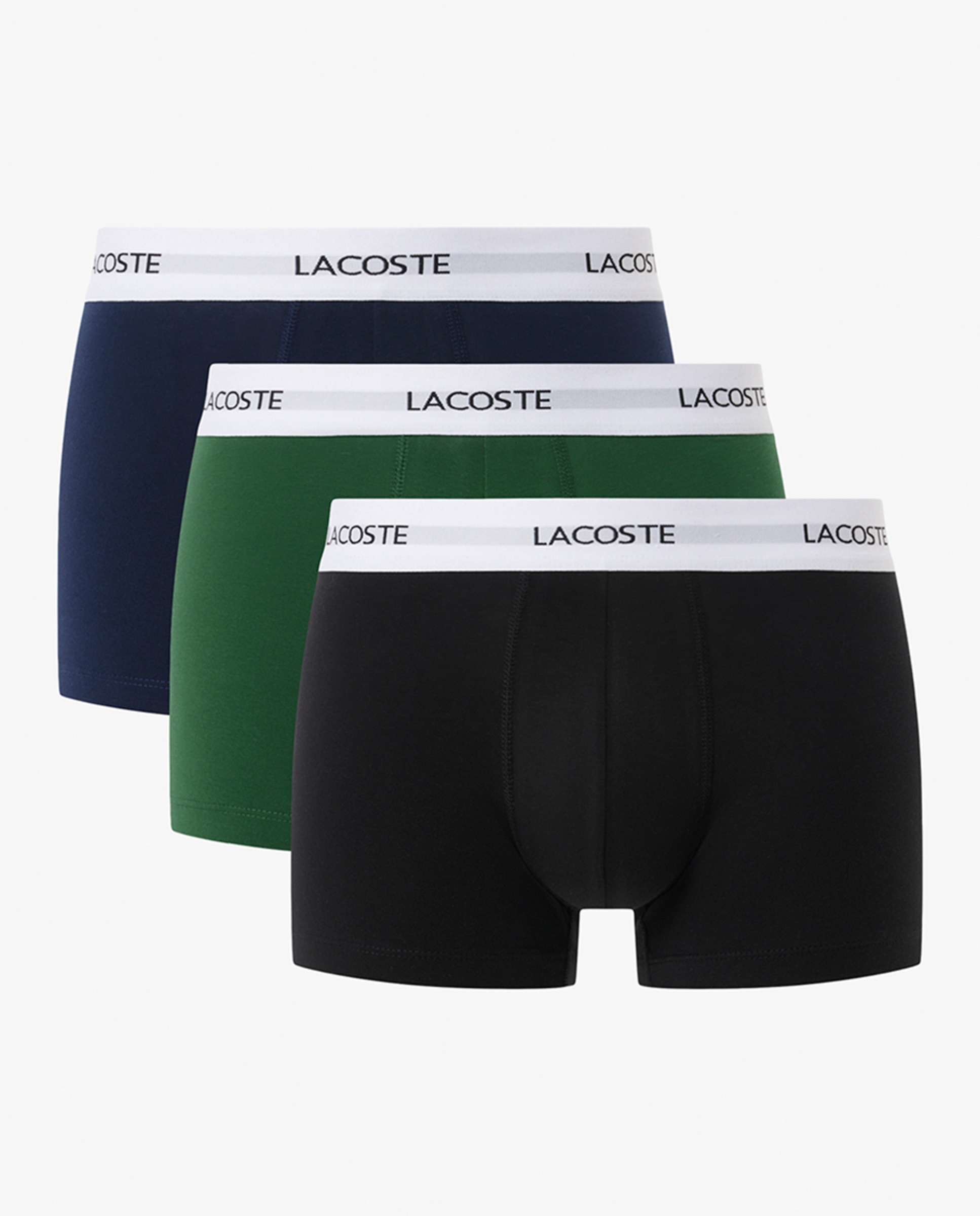 Pack de 3 Boxers de Algodão com Logótipo na Cintura Multicolor-6