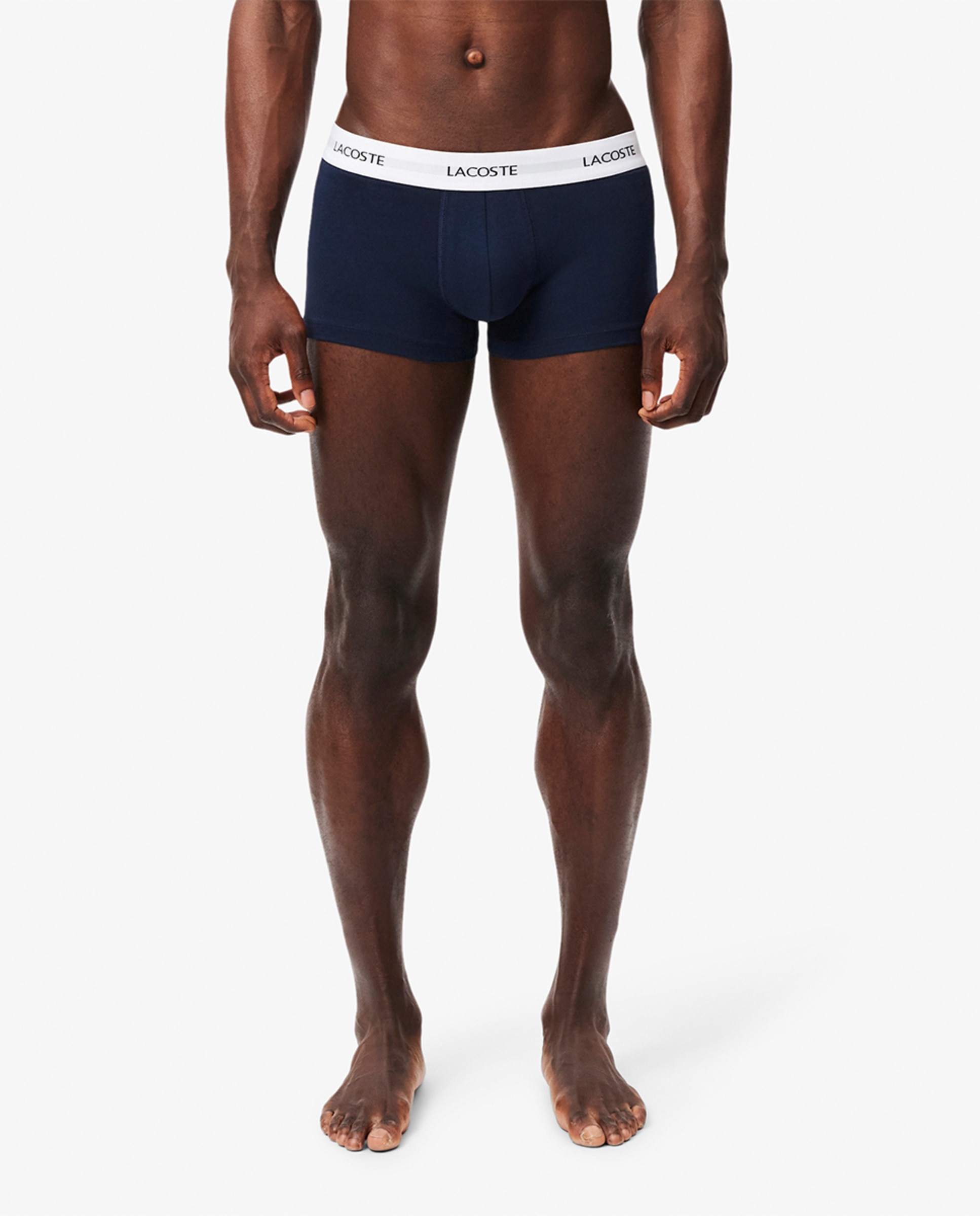 Pack de 3 Boxers de Algodão com Logótipo na Cintura Multicolor-3