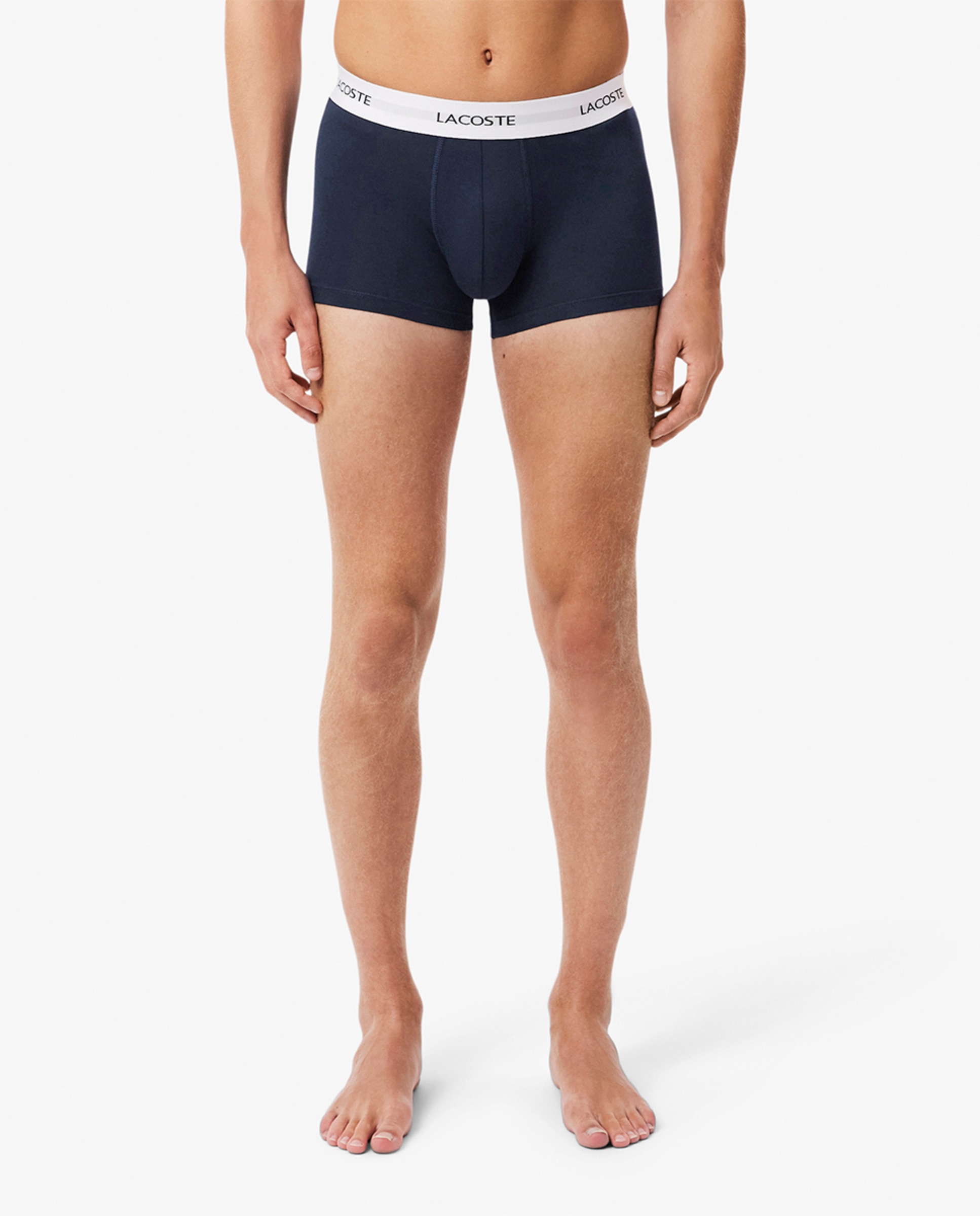 Pack de 3 Boxers de Algodão com Logótipo na Cintura Multicolor-5