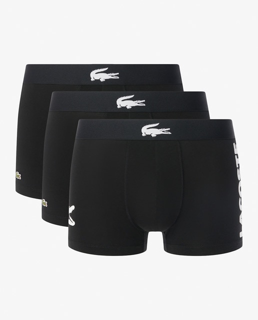 Imagem 0 de Pack de 3 Boxers de Algodão Elástico com Logótipo na Cintura