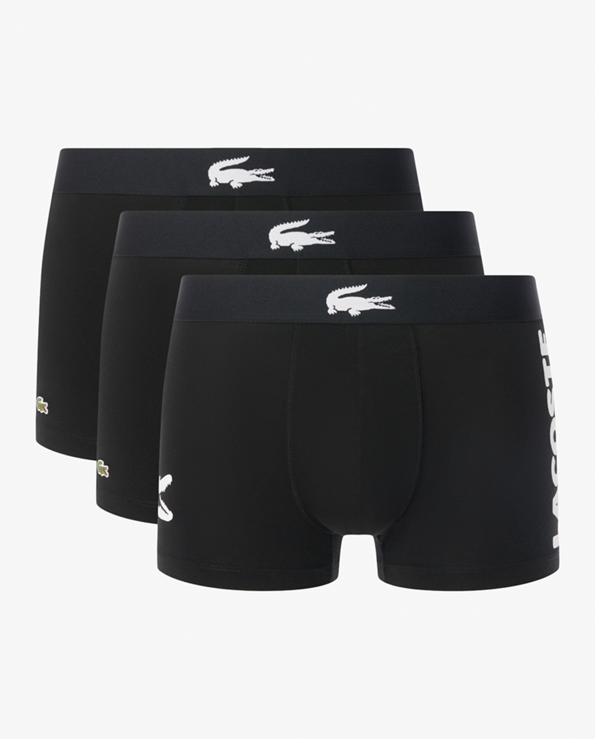 Imagem 0 de Pack de 3 Boxers de Algodão Elástico com Logótipo na Cintura