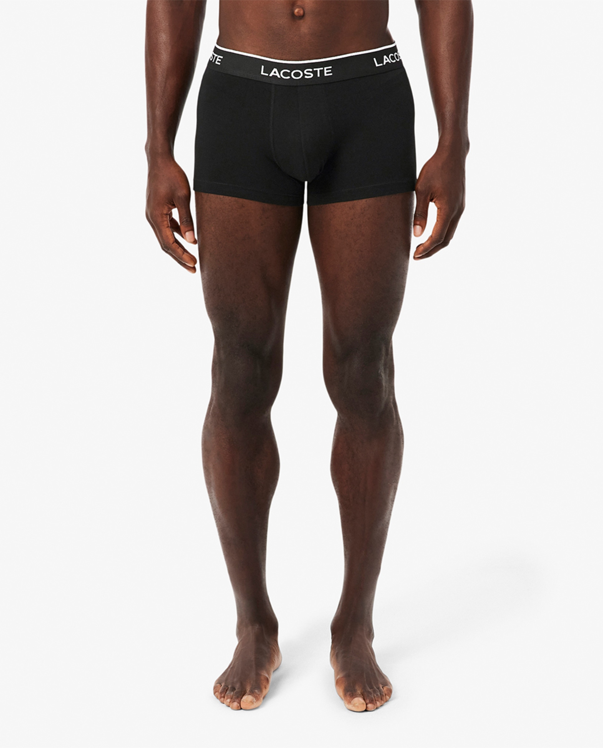 Pack de 3 Boxers de Algodão Elástico com Logótipo na Cintura Multicolor-2