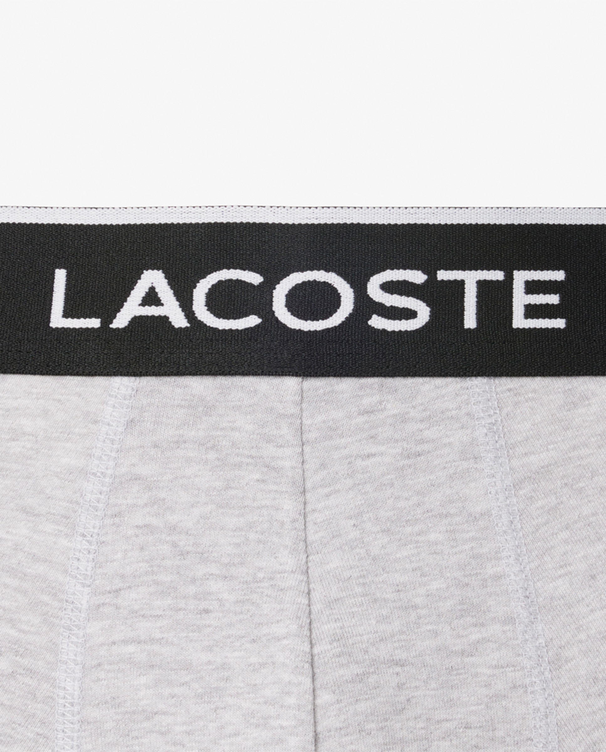 Pack de 3 Boxers de Algodão Elástico com Logótipo na Cintura Multicolor-5