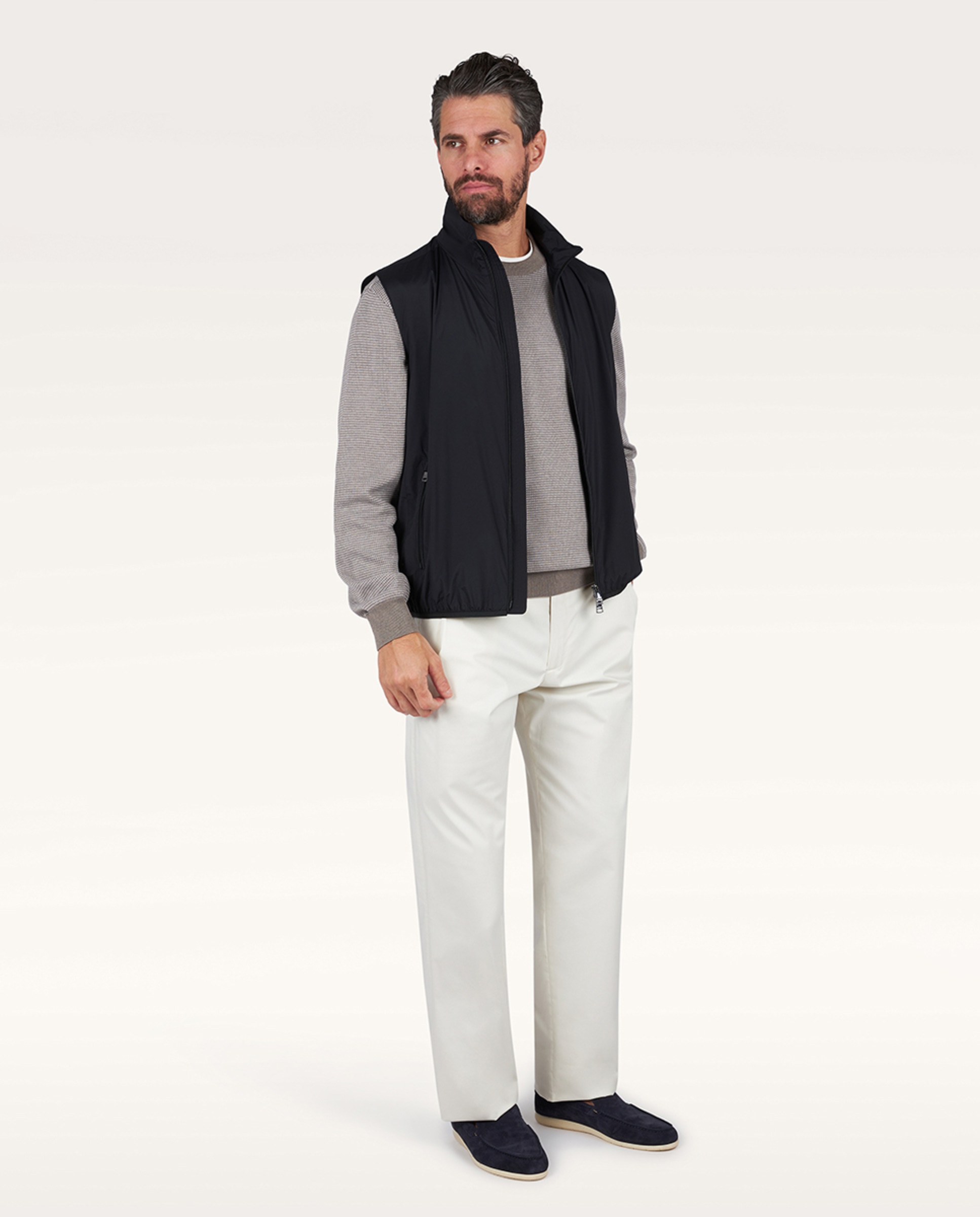 Colete Dynamic Light Liso Preto-5
