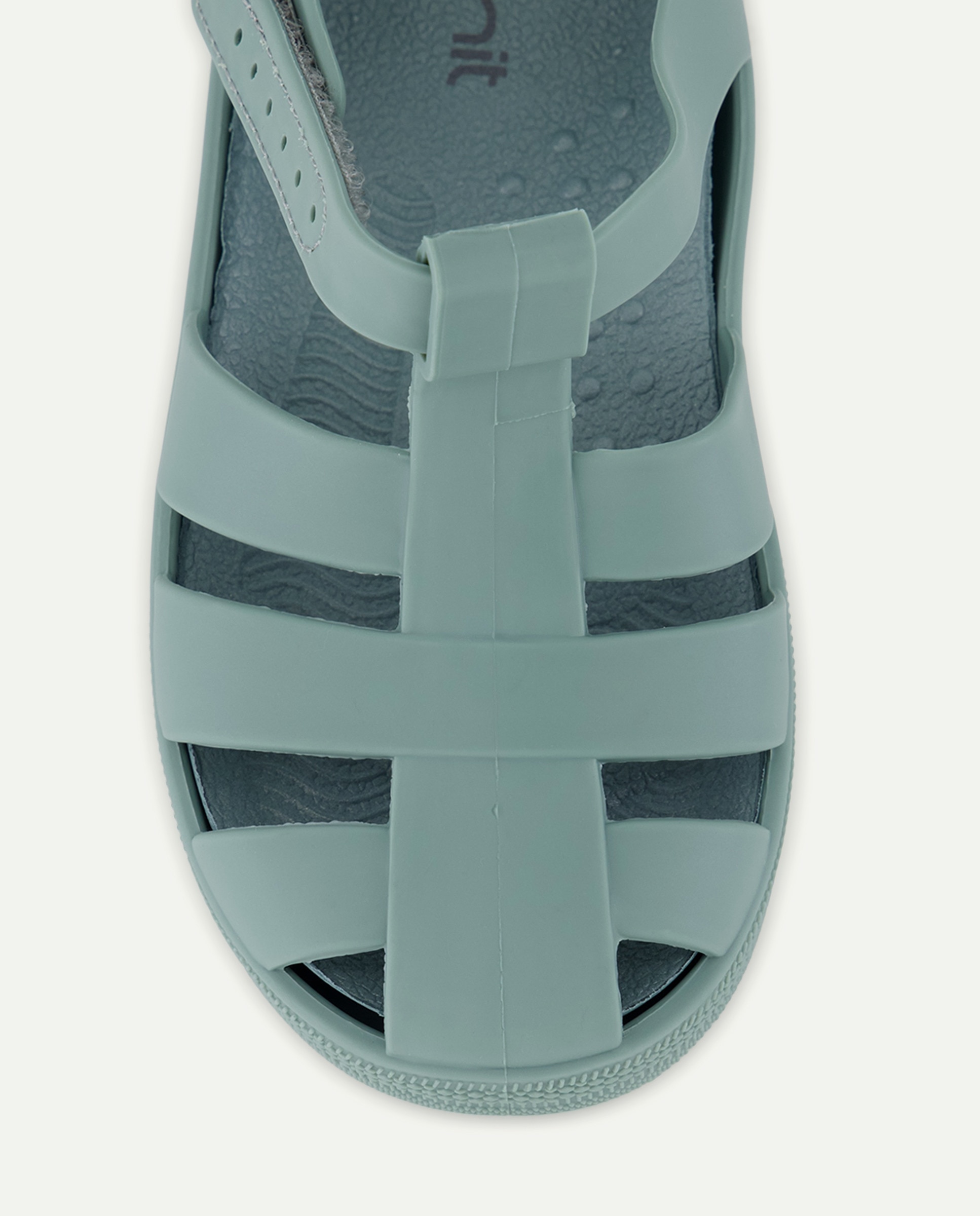 Cangrejera bebés de goma con velcro 530 Verde oscuro-5