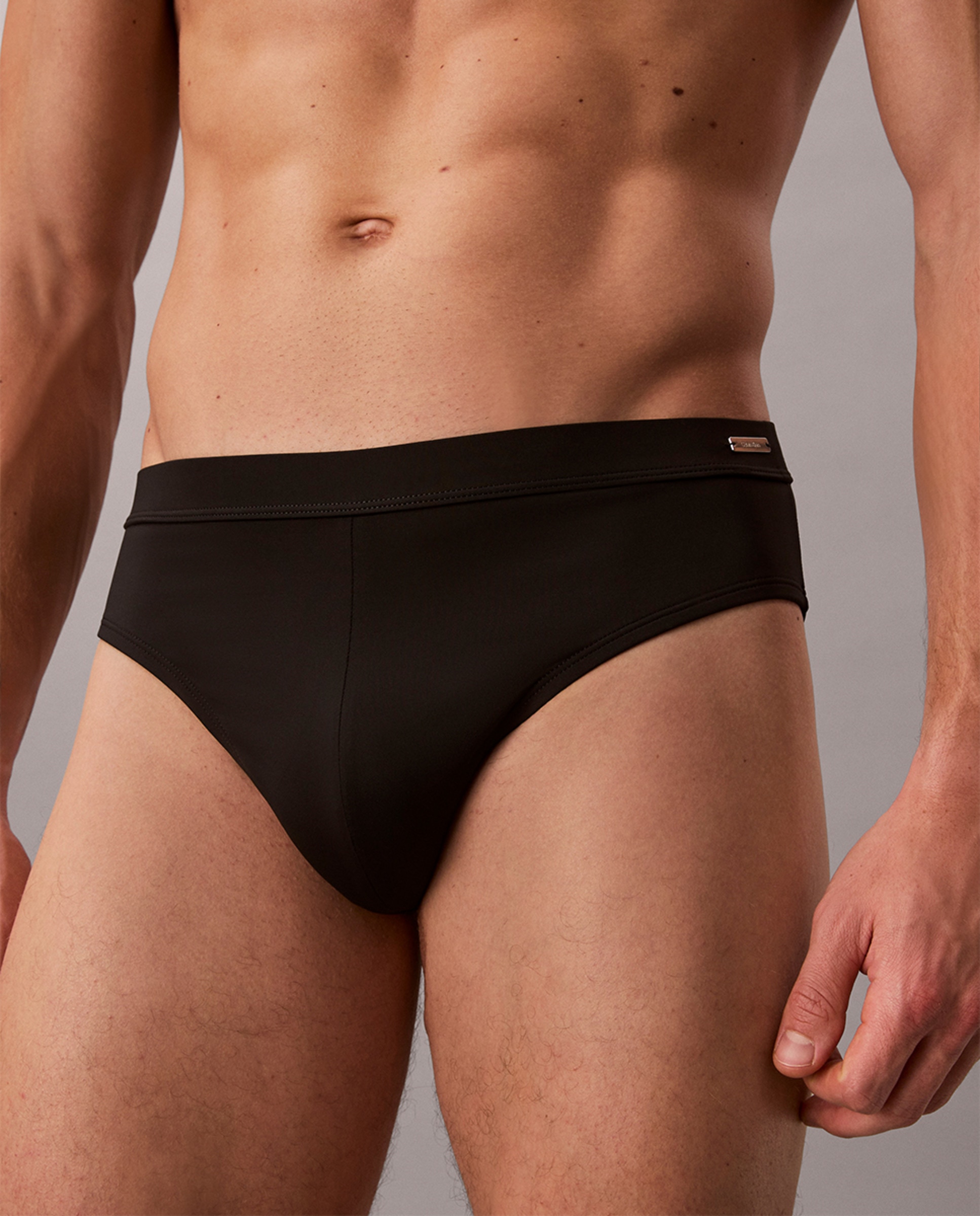 Slip de Banho com Cós Preto-4