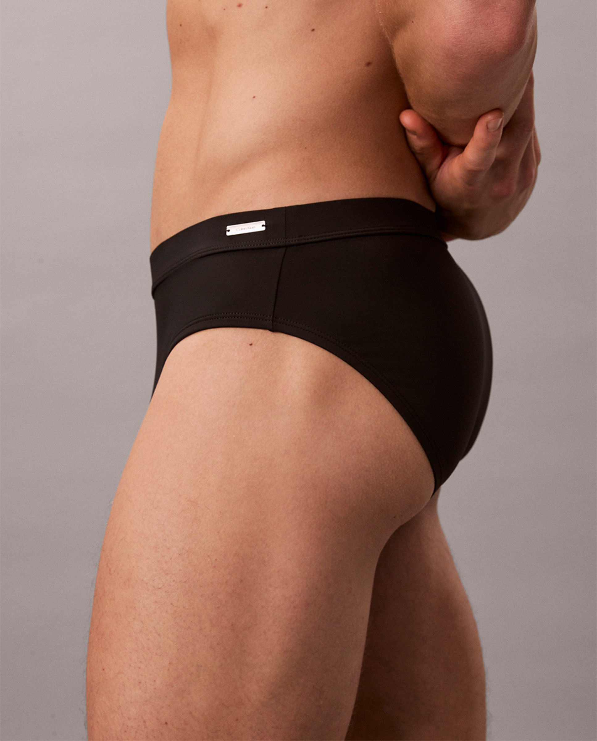 Slip de Banho com Cós Preto-3