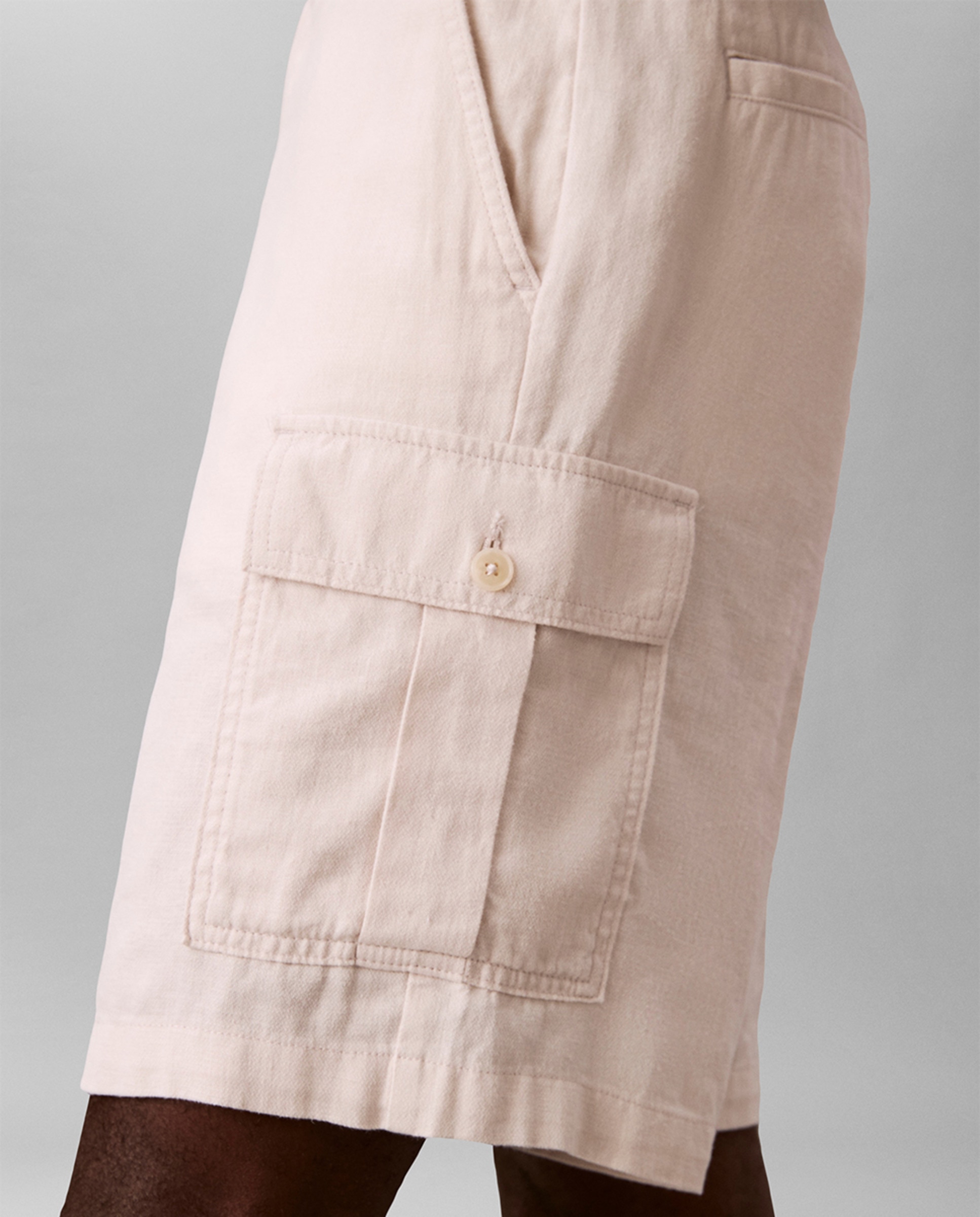 Calções Cargo Branco-5