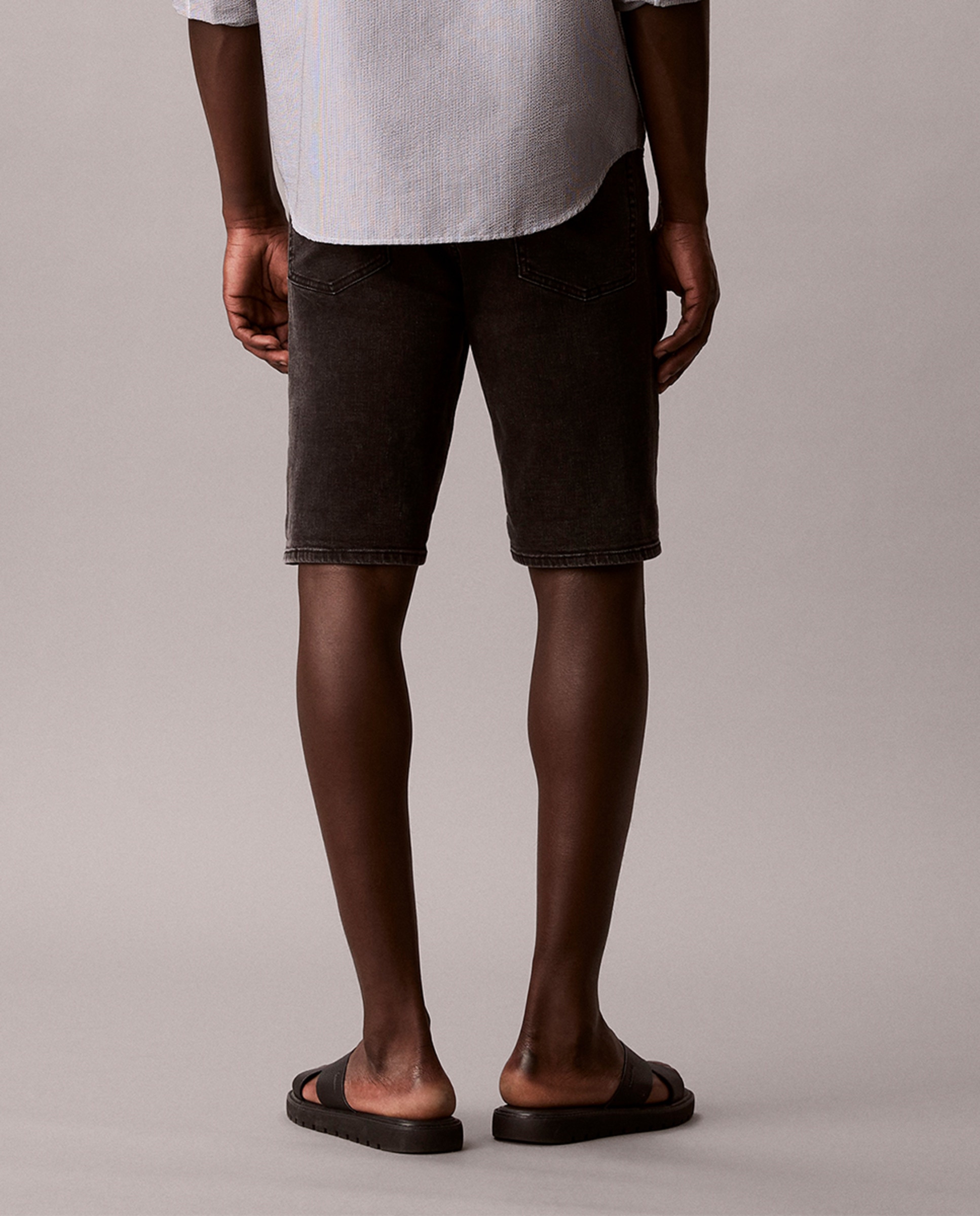 Calções de Ganga Slim Fit Preto-4