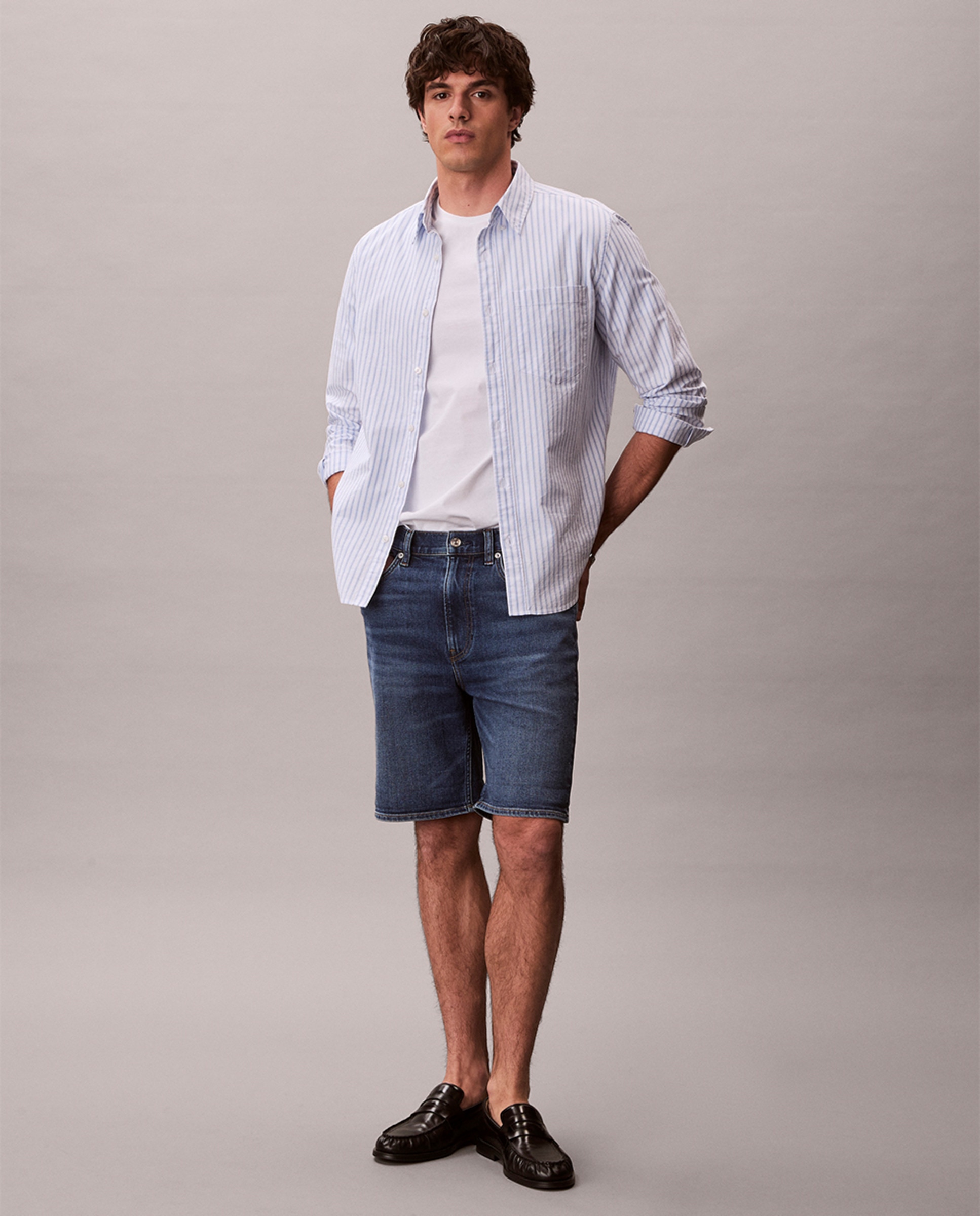 Imagem 0 de Calções de Ganga Slim Fit