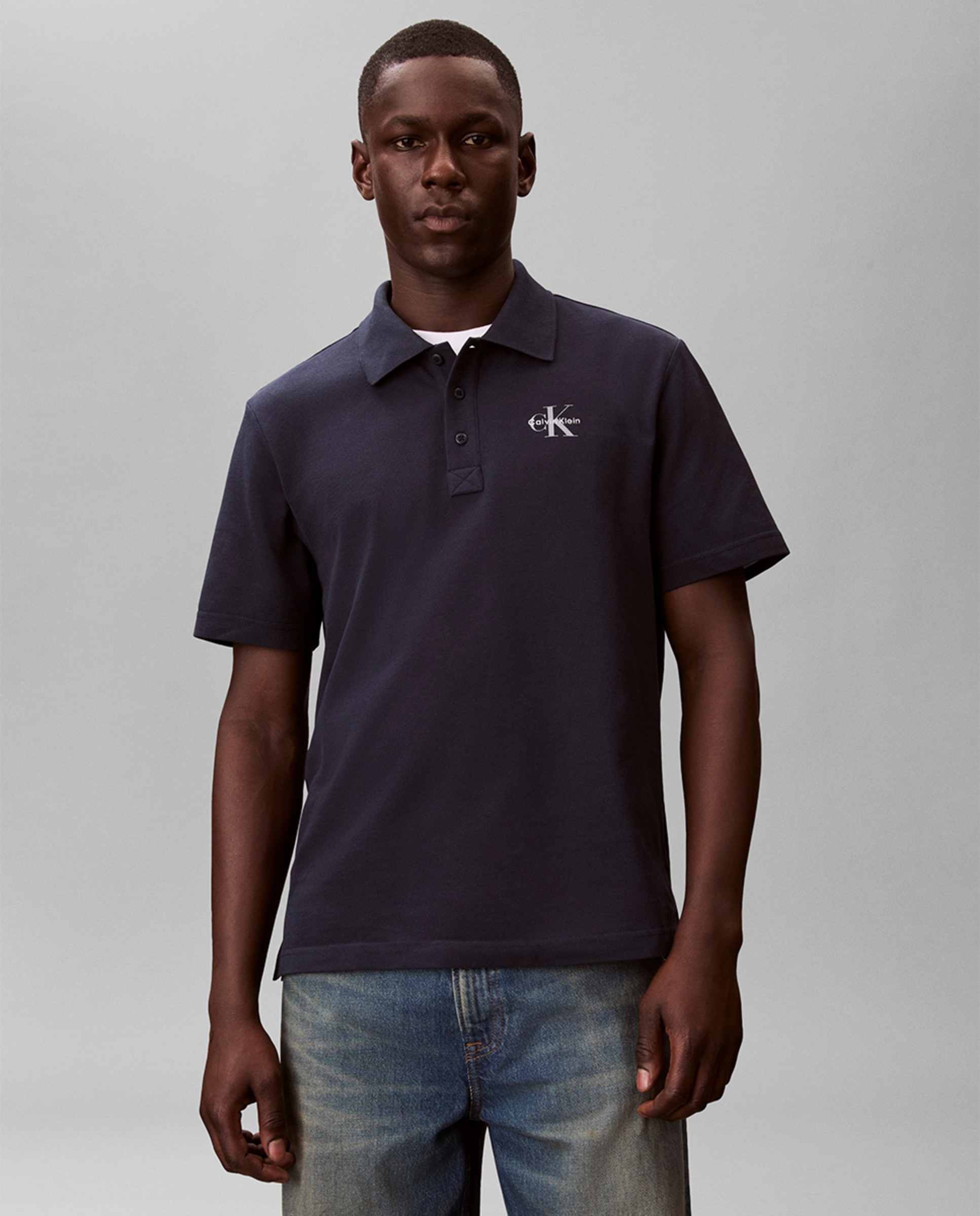 Imagem 0 de Polo Piqué com Mono Logótipo