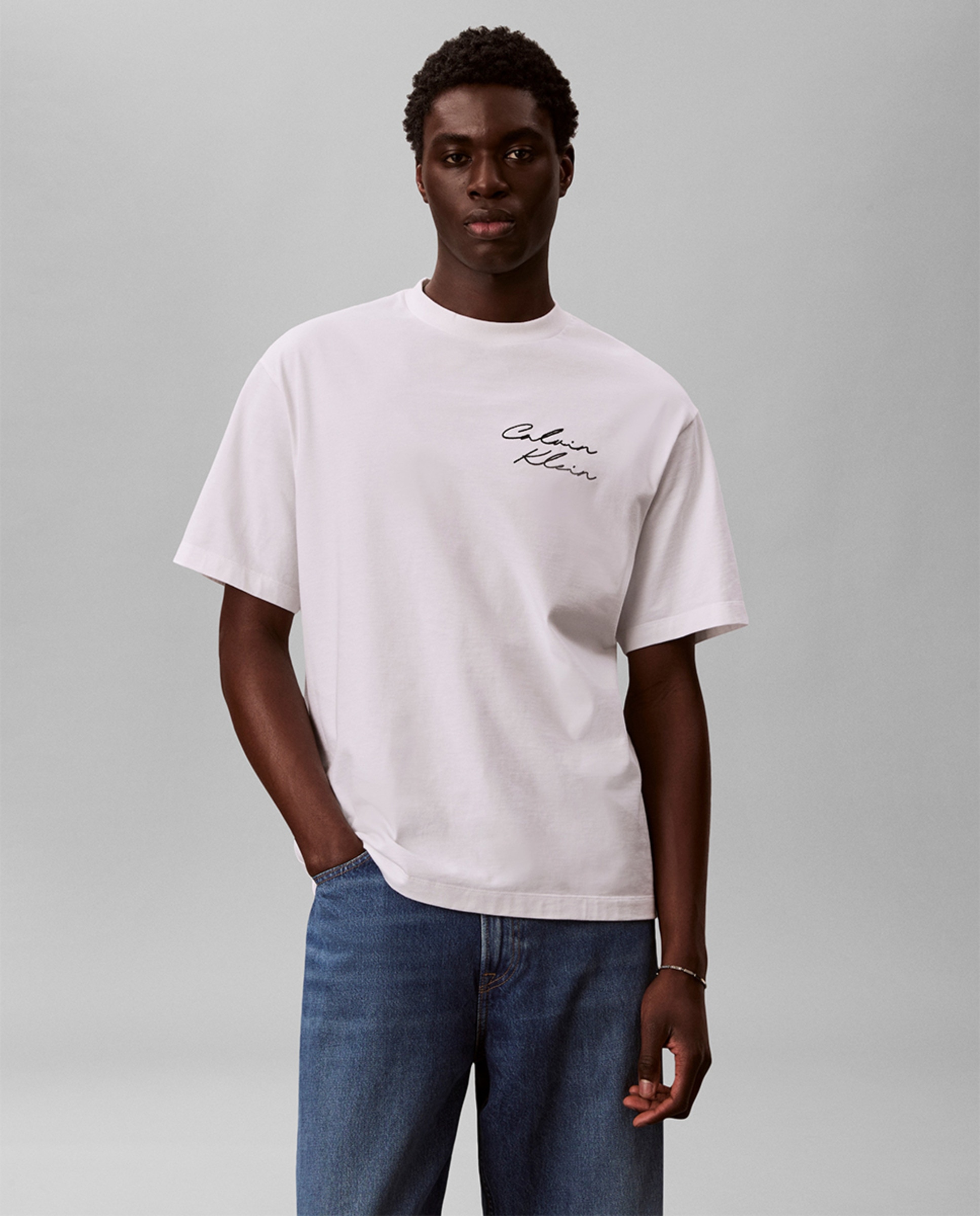 Imagem 0 de T-shirt Relaxed Fit com Logótipo