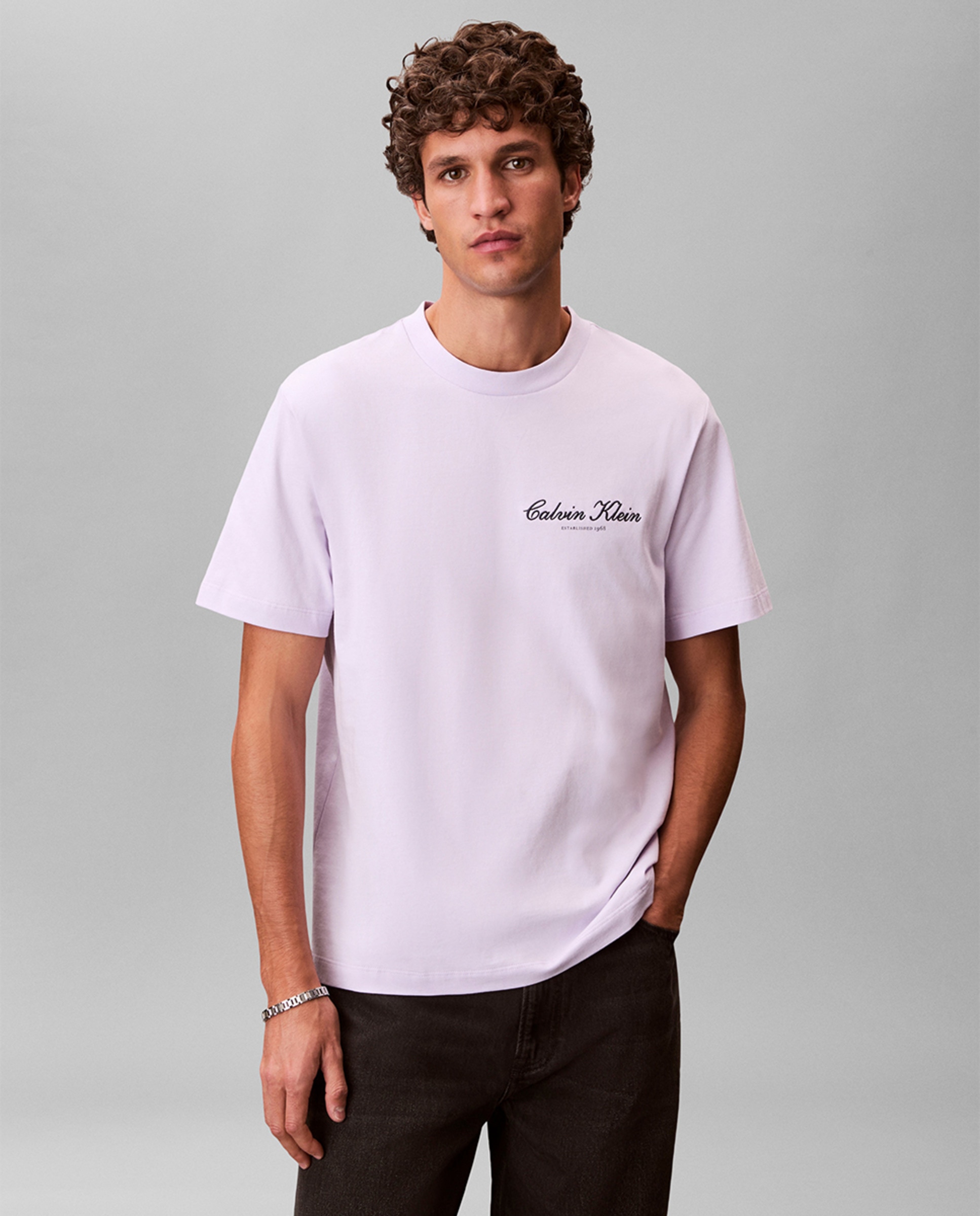 Imagem 0 de T-shirt Easy Fit com Logótipo