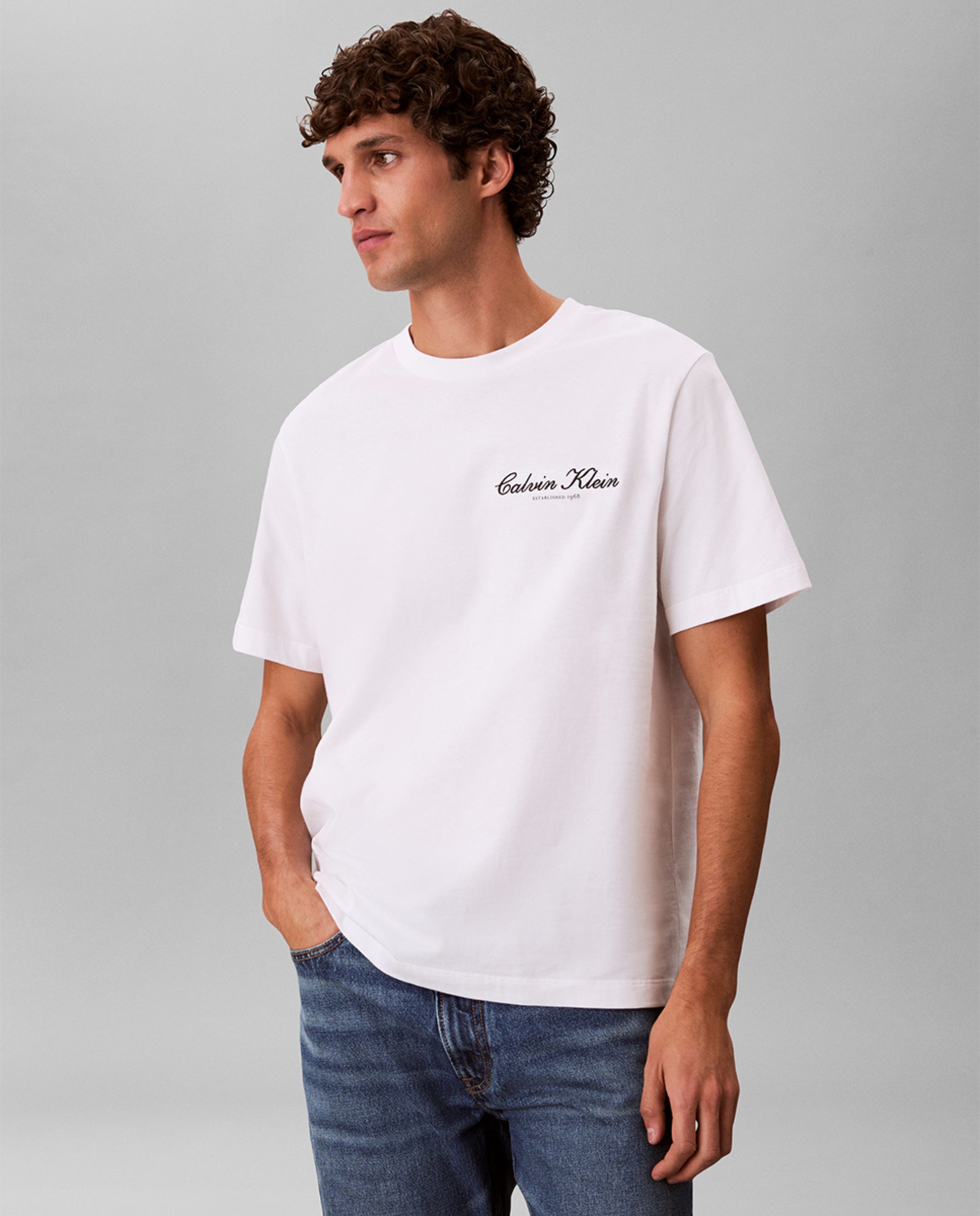 Imagem 0 de T-shirt Easy Fit com Logótipo